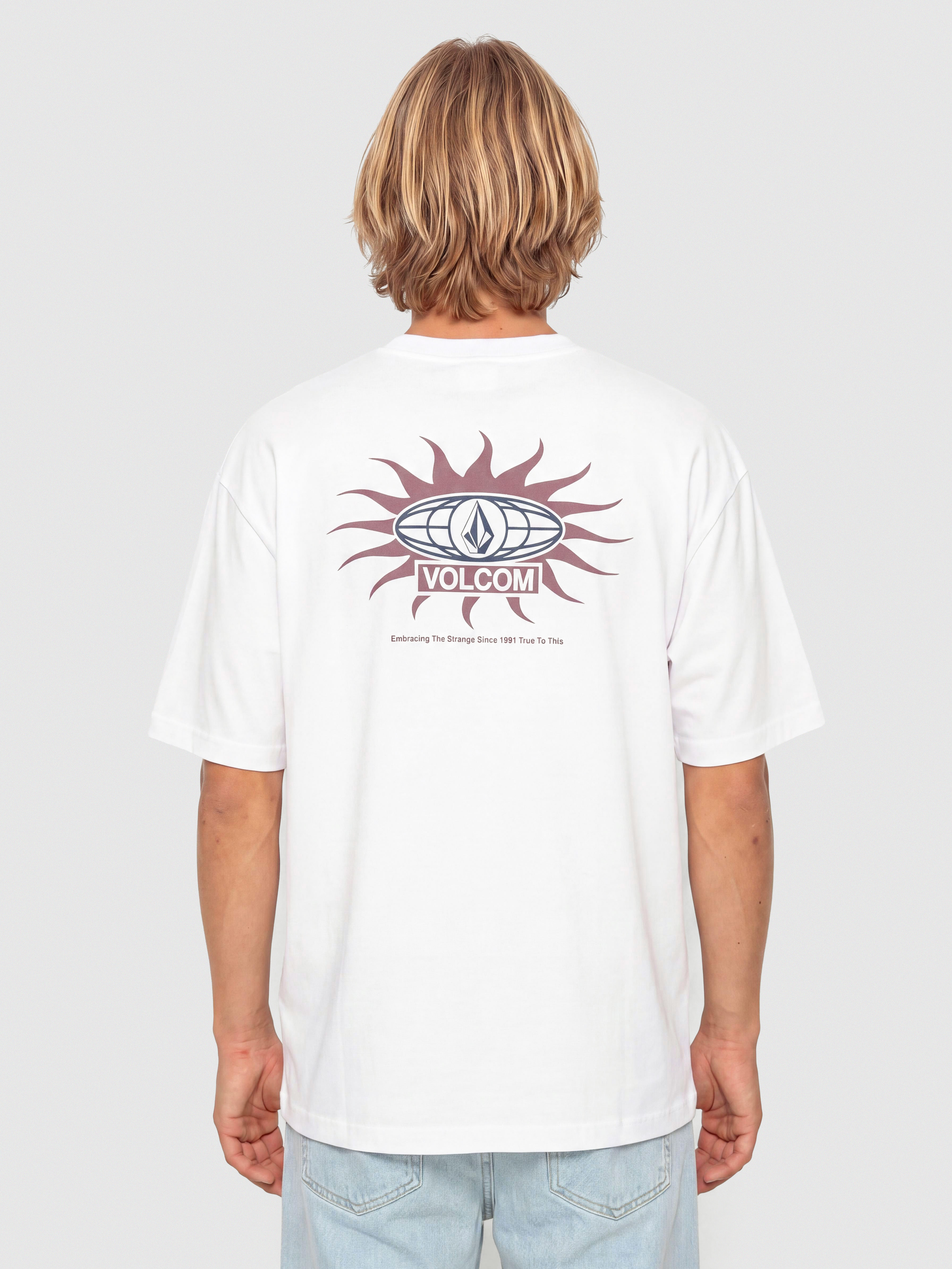 T-shirt Volcom Sunlog Bsc (white)