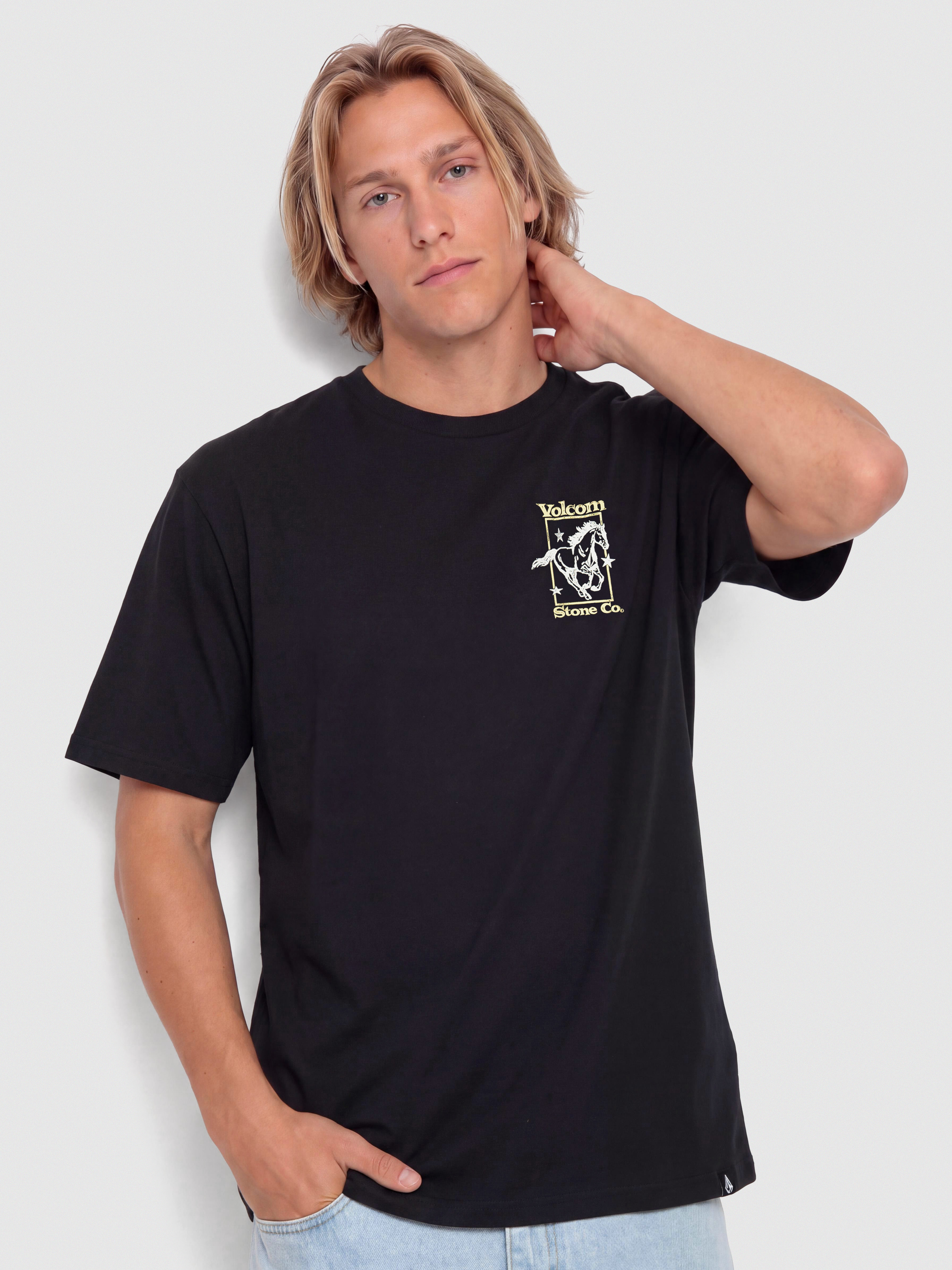 T-shirt Volcom Giddyup (black)