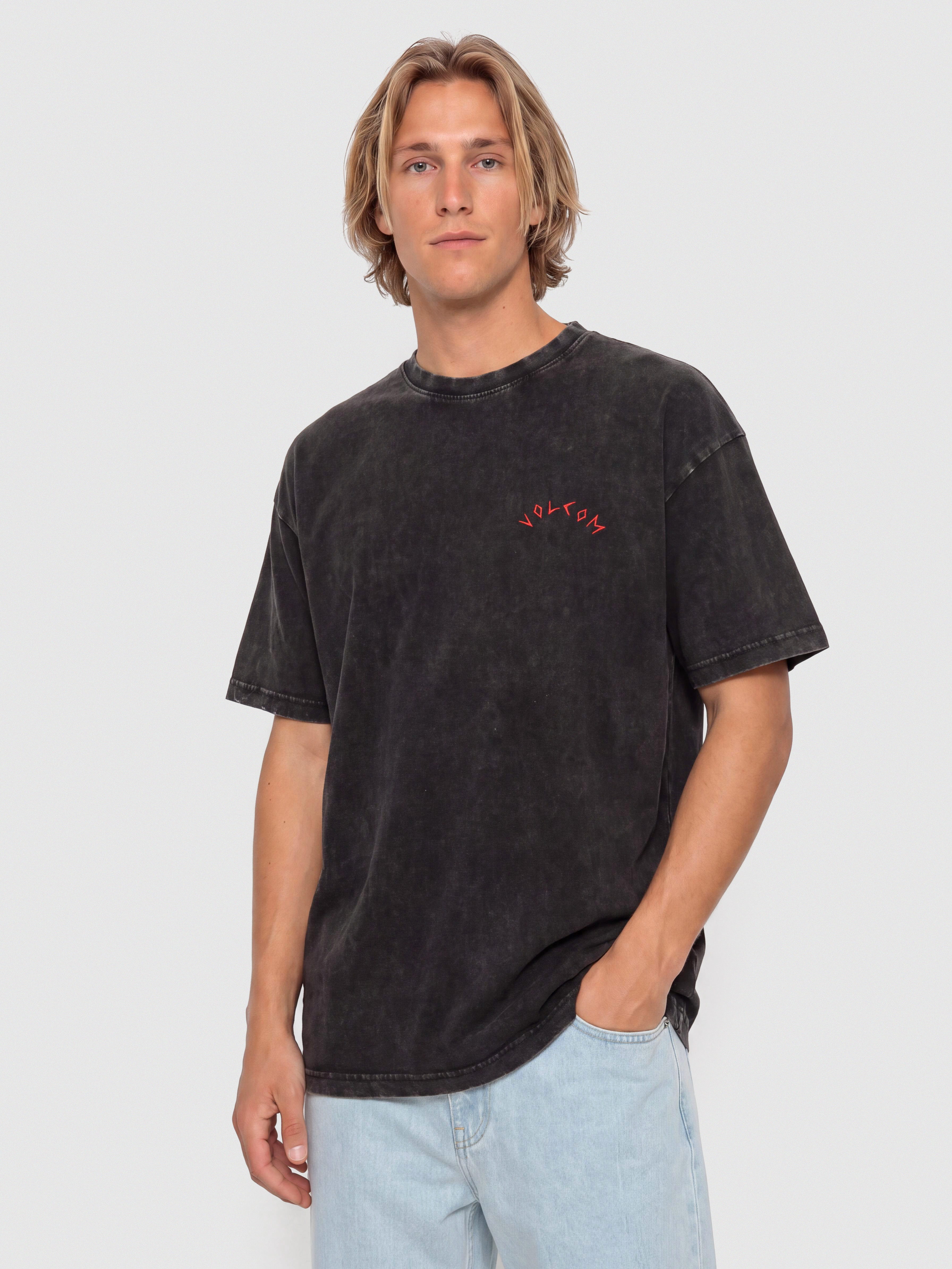 T-shirt Volcom Wrong Angel Lse (light acid black)