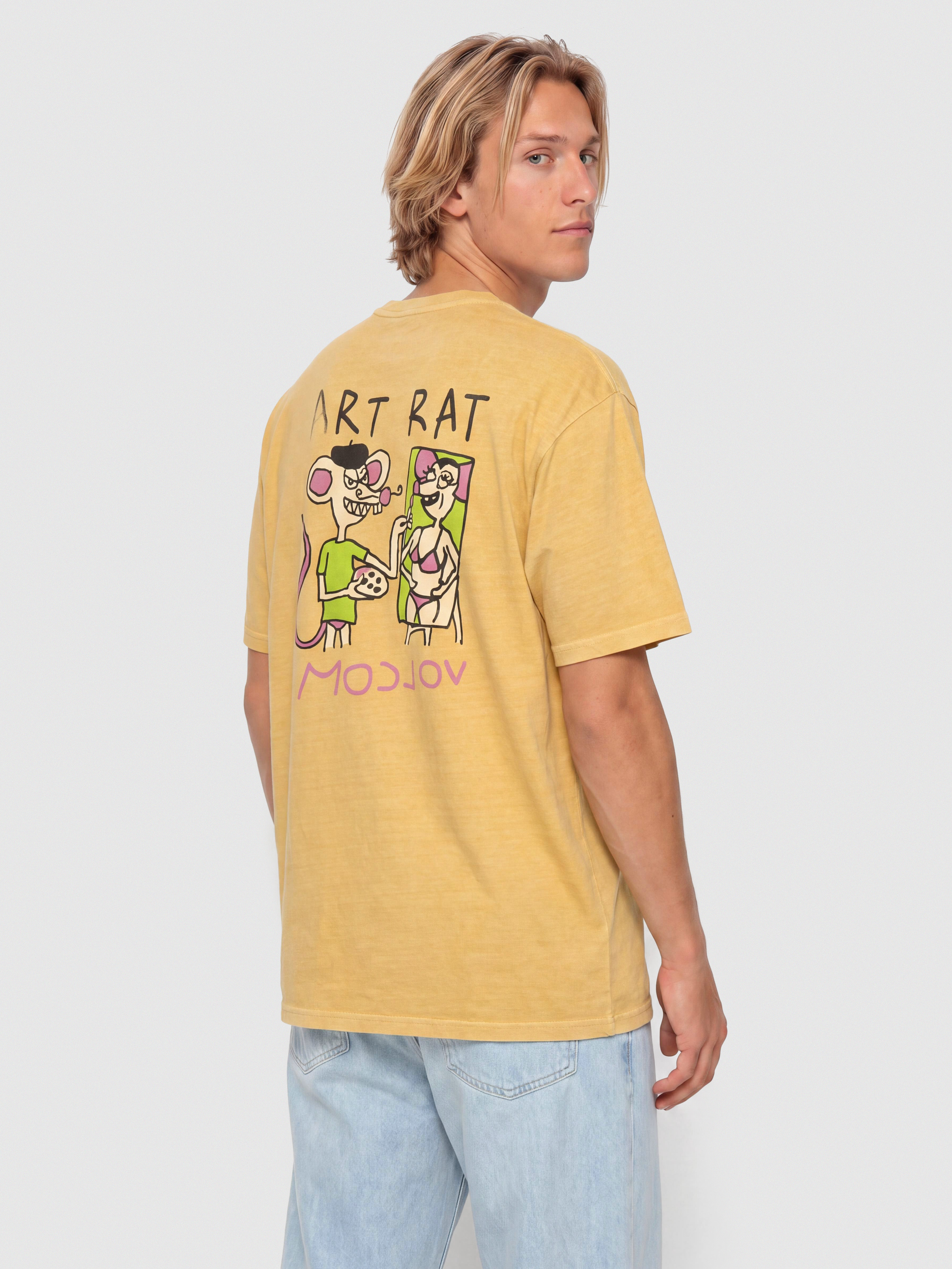 T-shirt Volcom Fa Ozzy 2 (mustard)