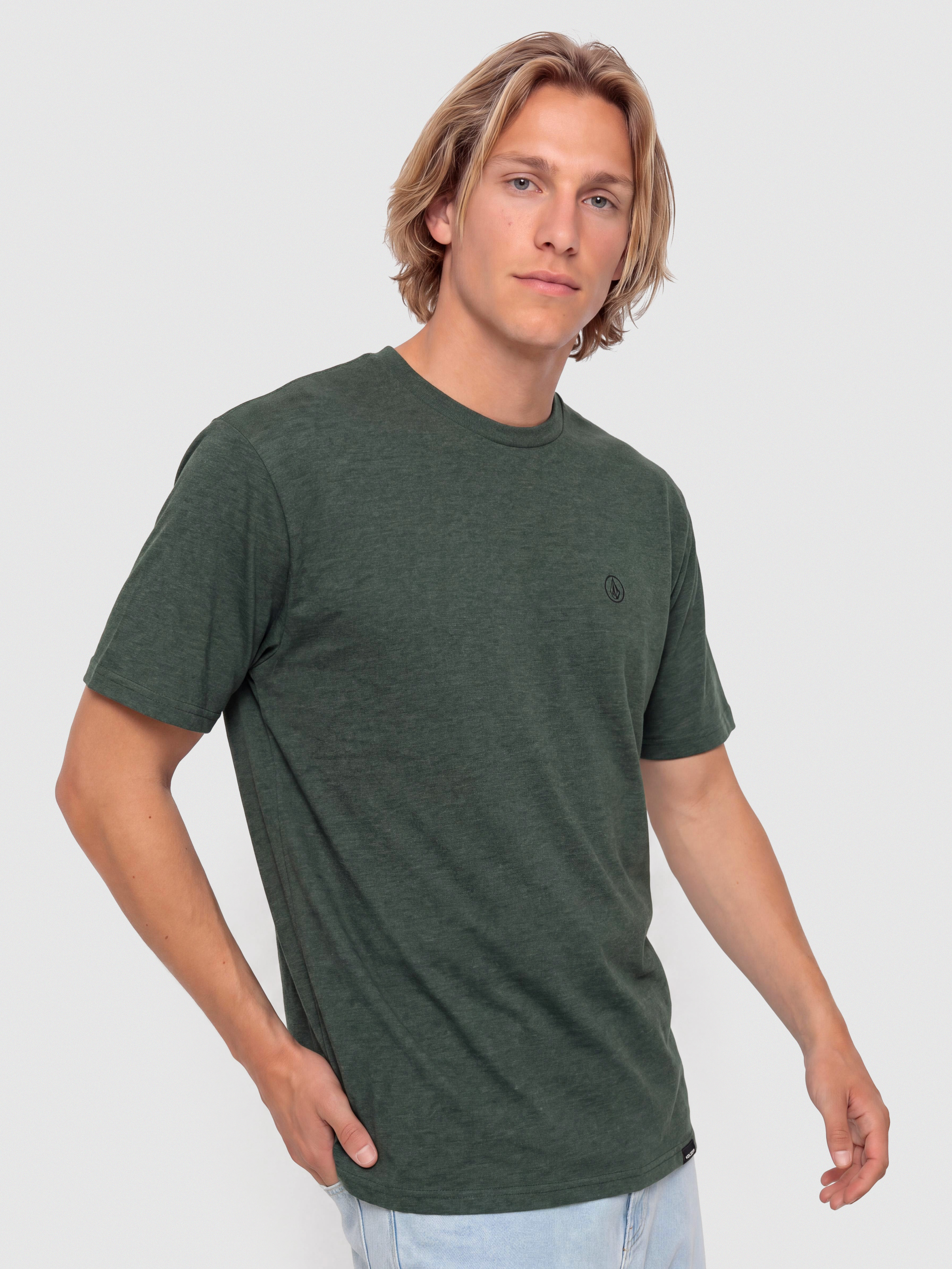 T-shirt Volcom Circle Blanks Hth