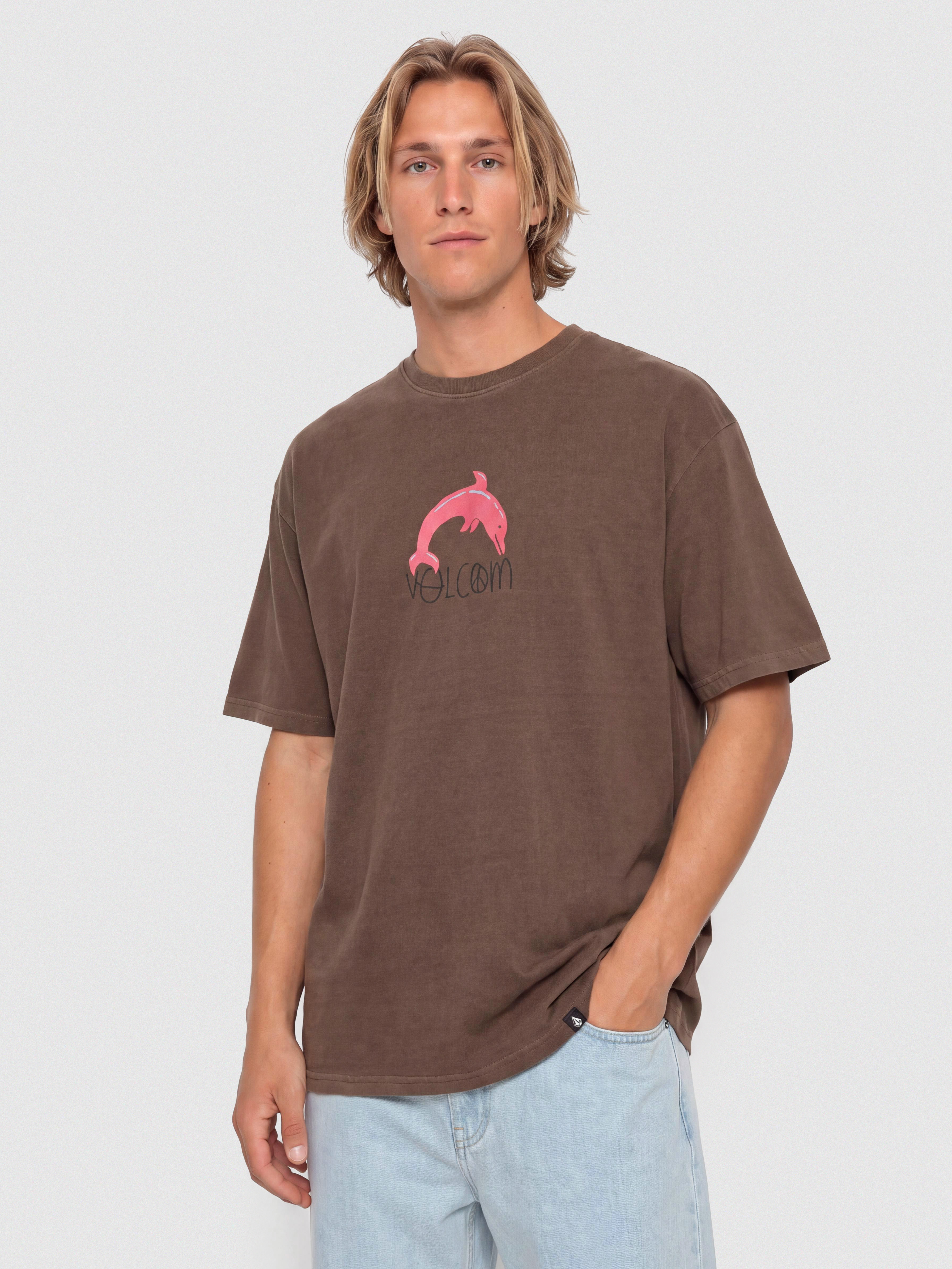 T-shirt Volcom Fa Ozzy 3 (raisin)