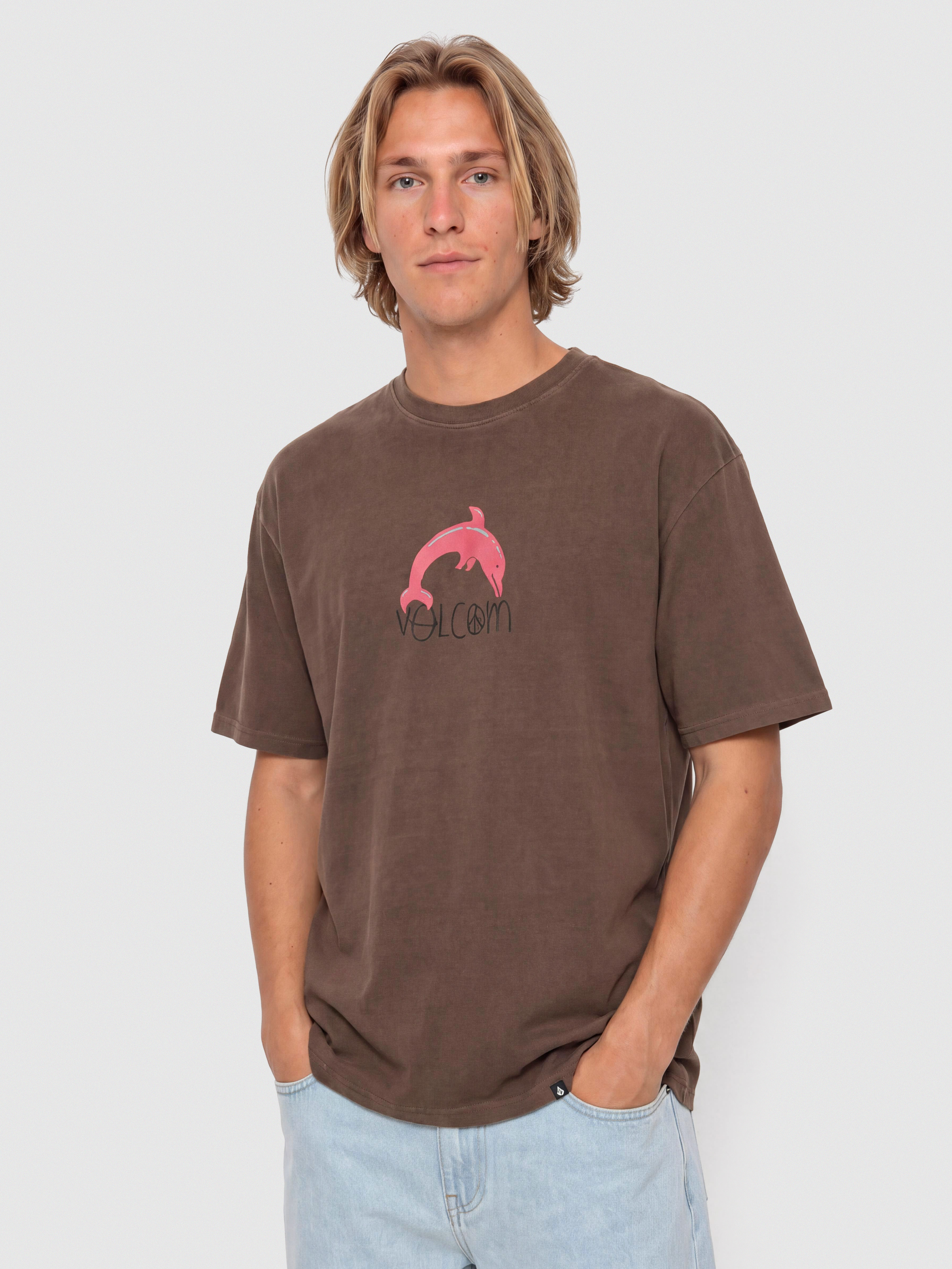 T-shirt Volcom Fa Ozzy 3 (raisin)