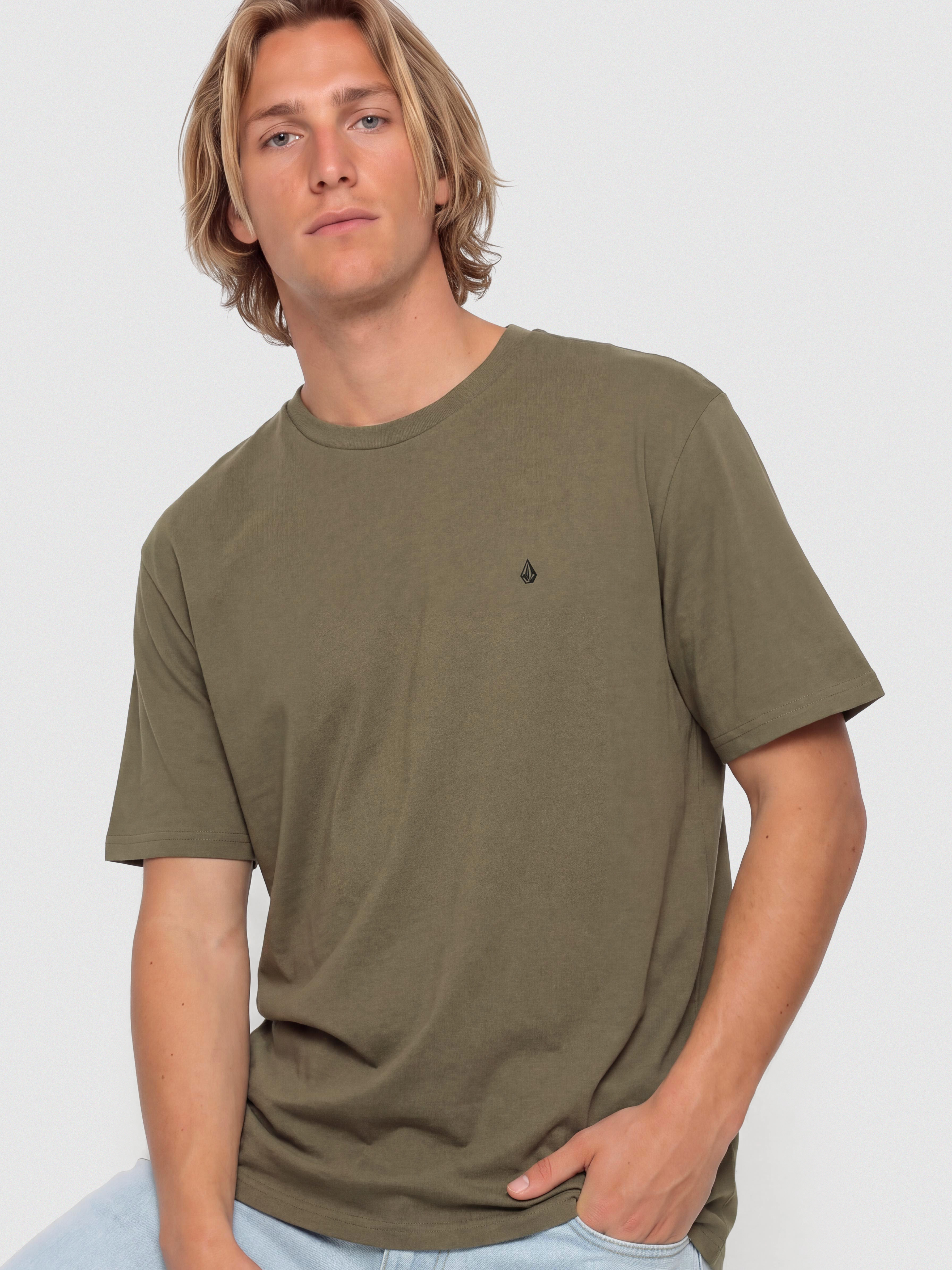 T-shirt Volcom Stone Blanks Bsc (wintermoss)
