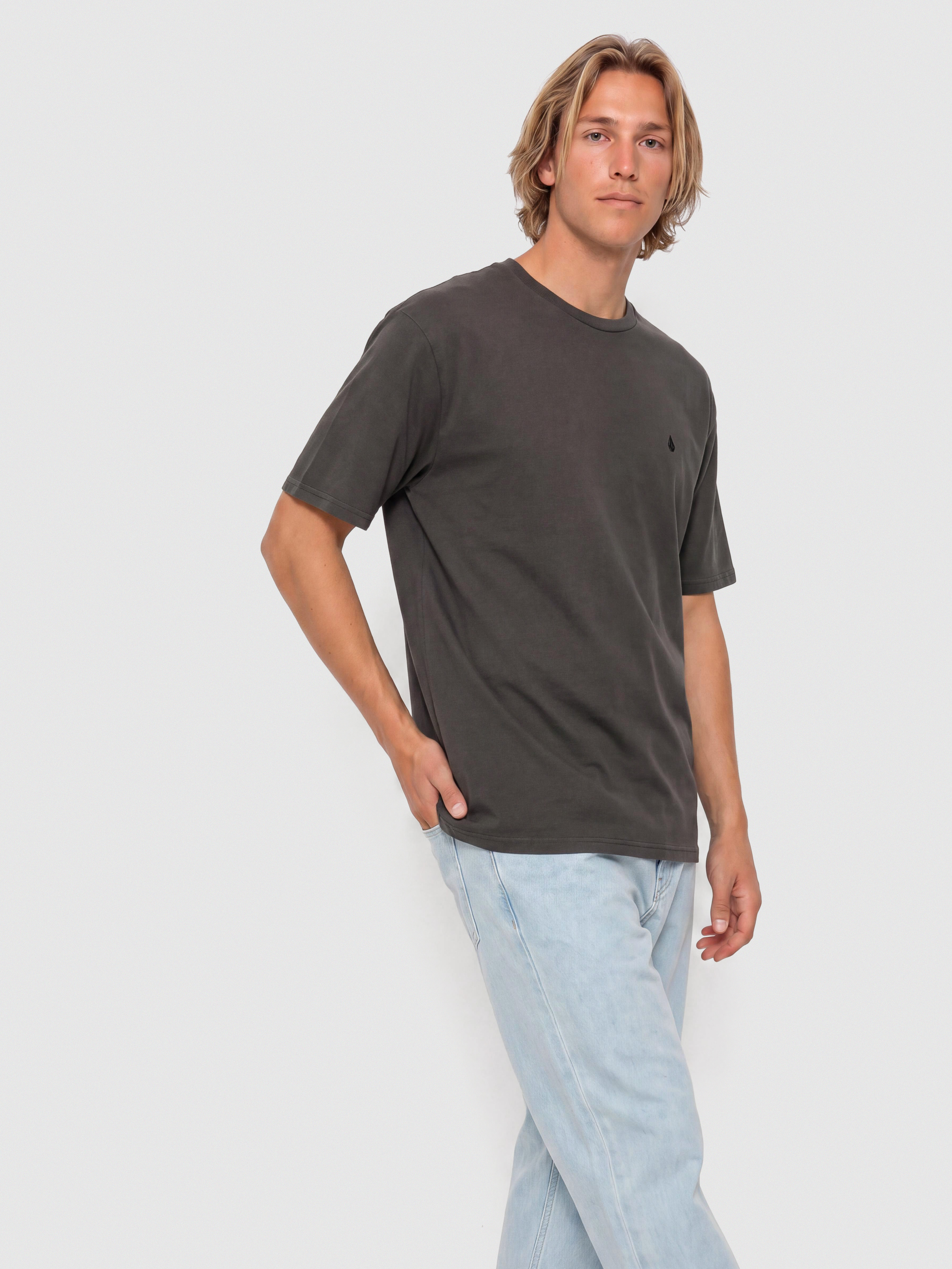 T-shirt Volcom Solid Stone Emb (black)
