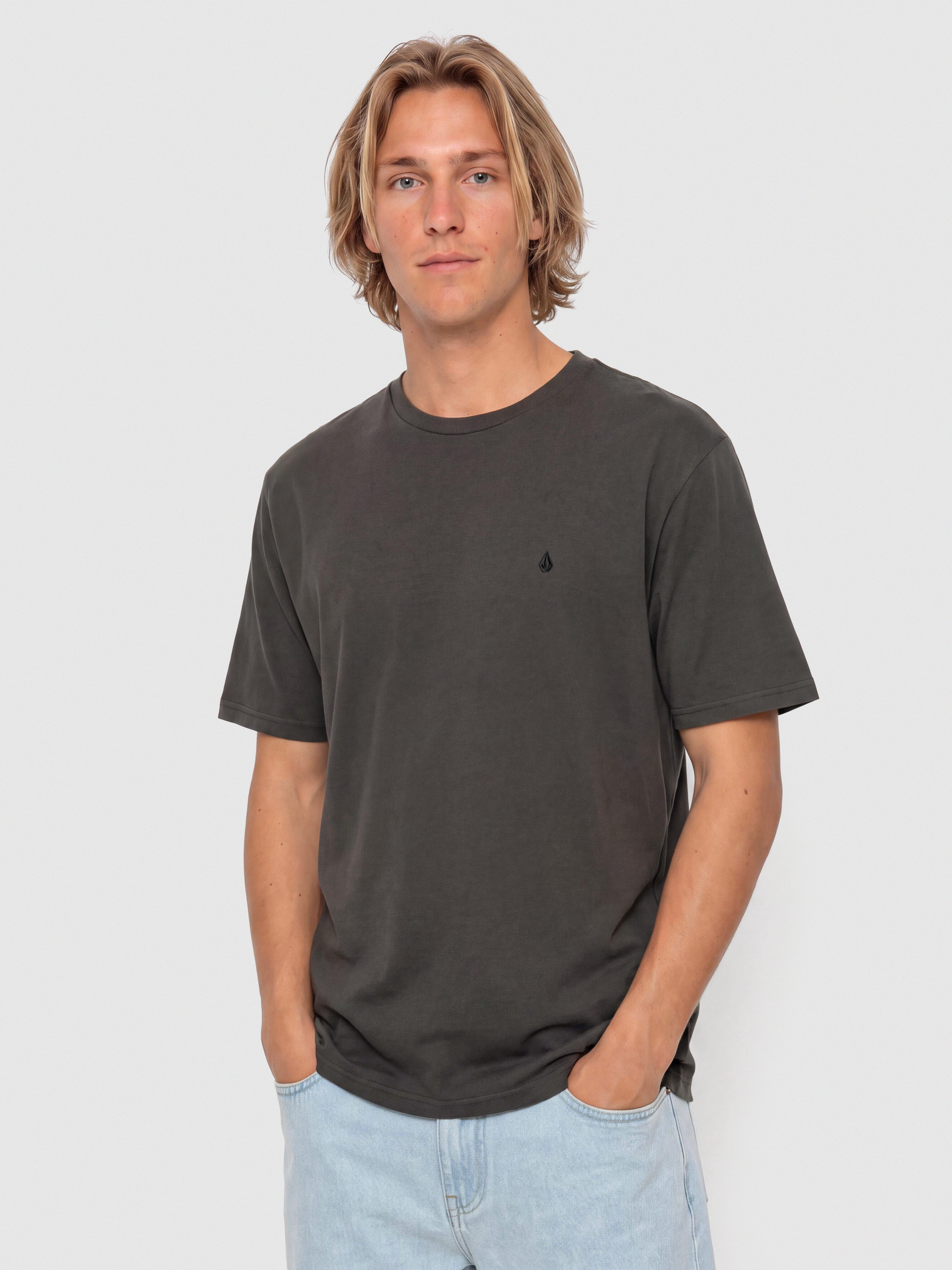 T-shirt Volcom Solid Stone Emb (black)