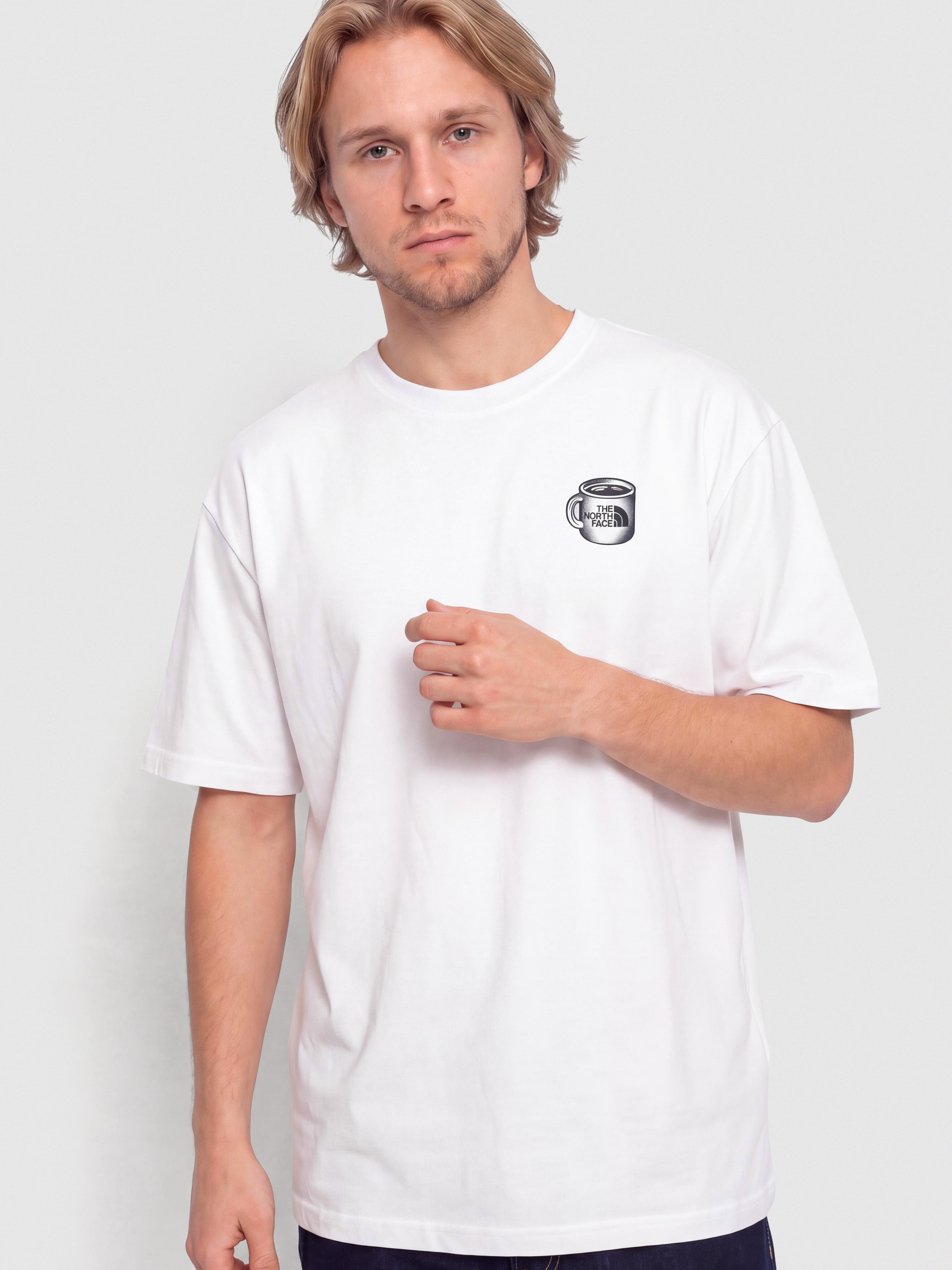 T-shirt The North Face Basecamp Barista Relaxed (tnf white/summit navy)