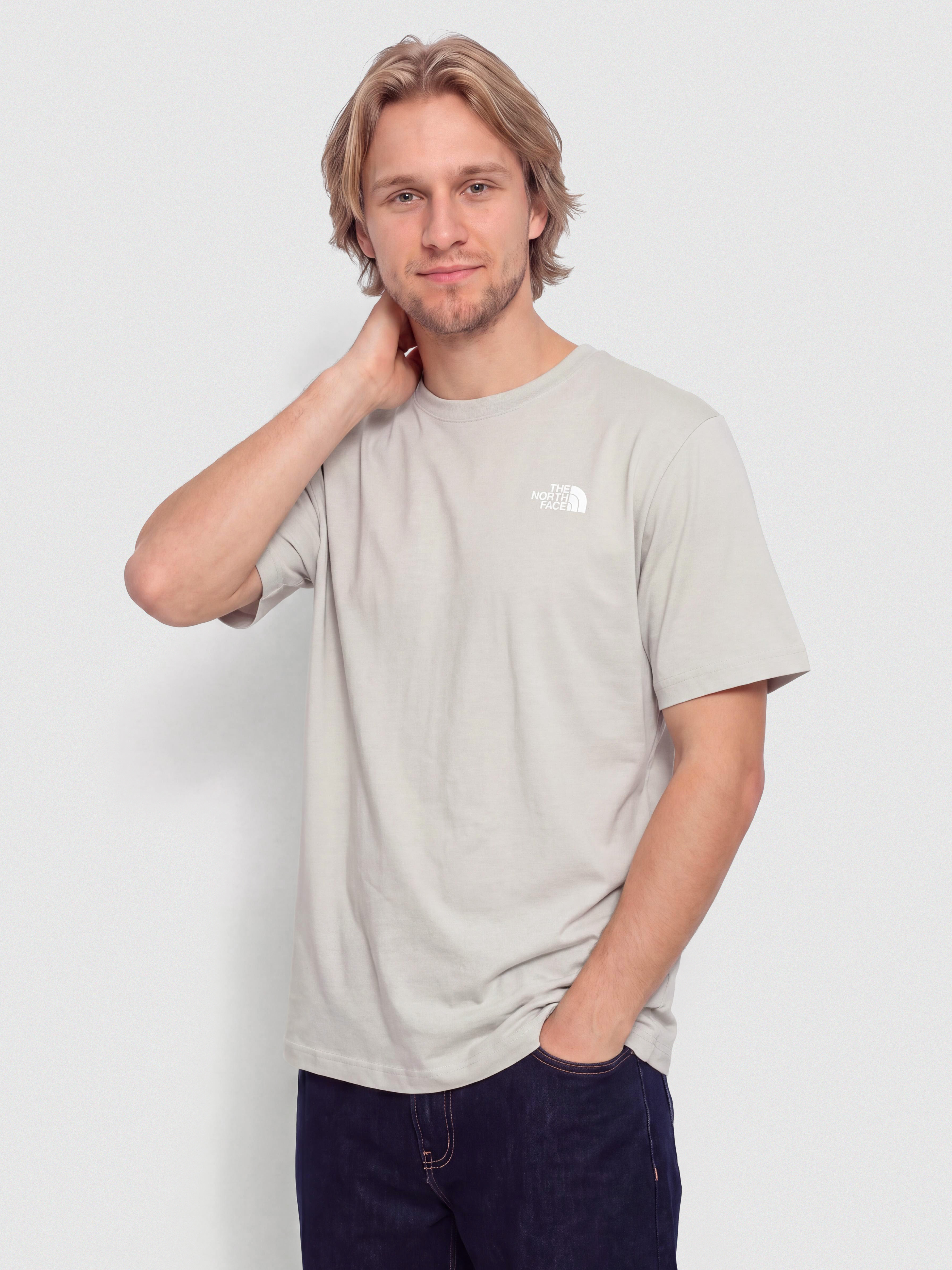 T-shirt The North Face Evolution Box Nse (cumulus cloud)