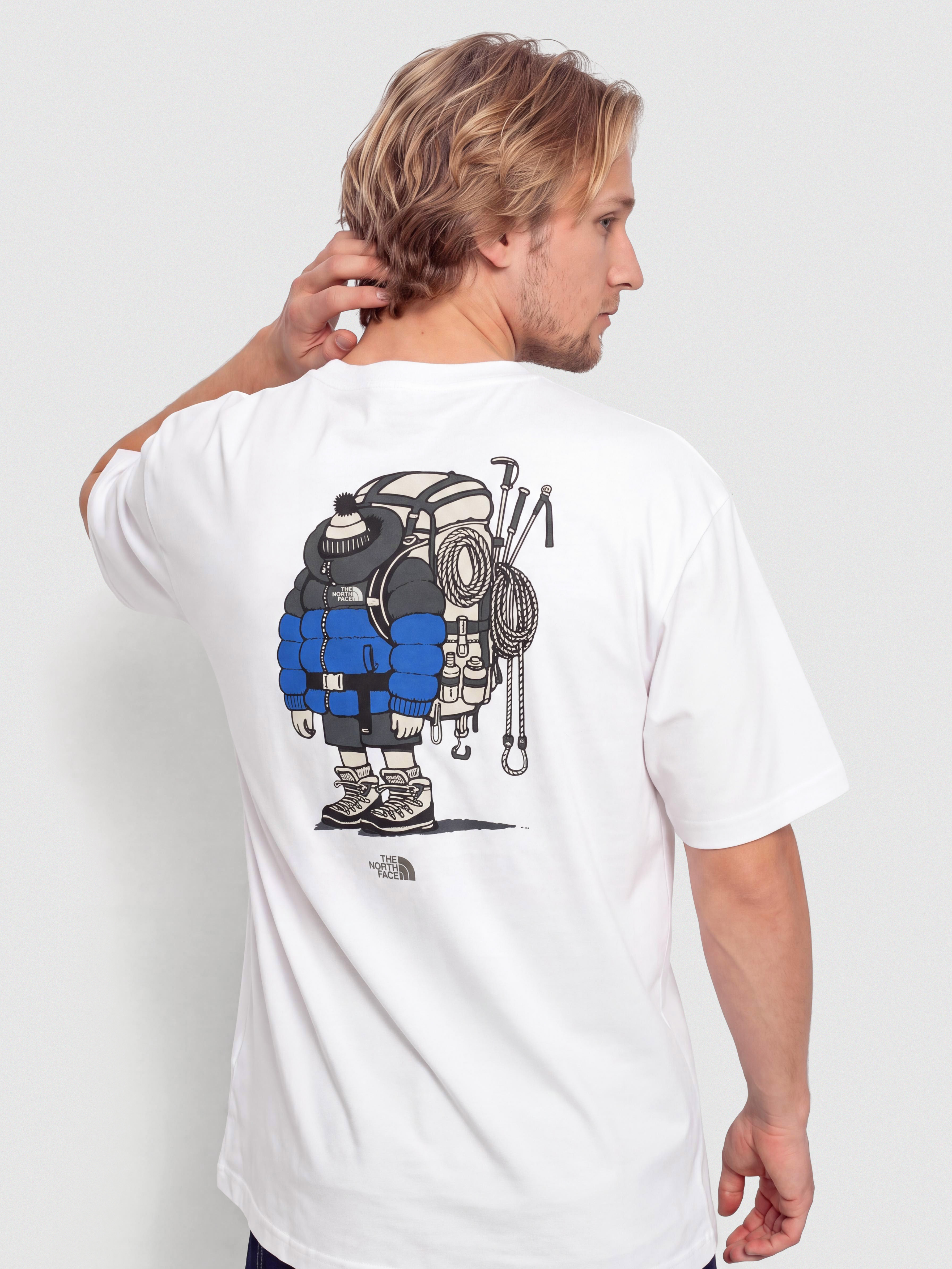 T-shirt The North Face Gear Up Get Out Relaxed (tnf white)