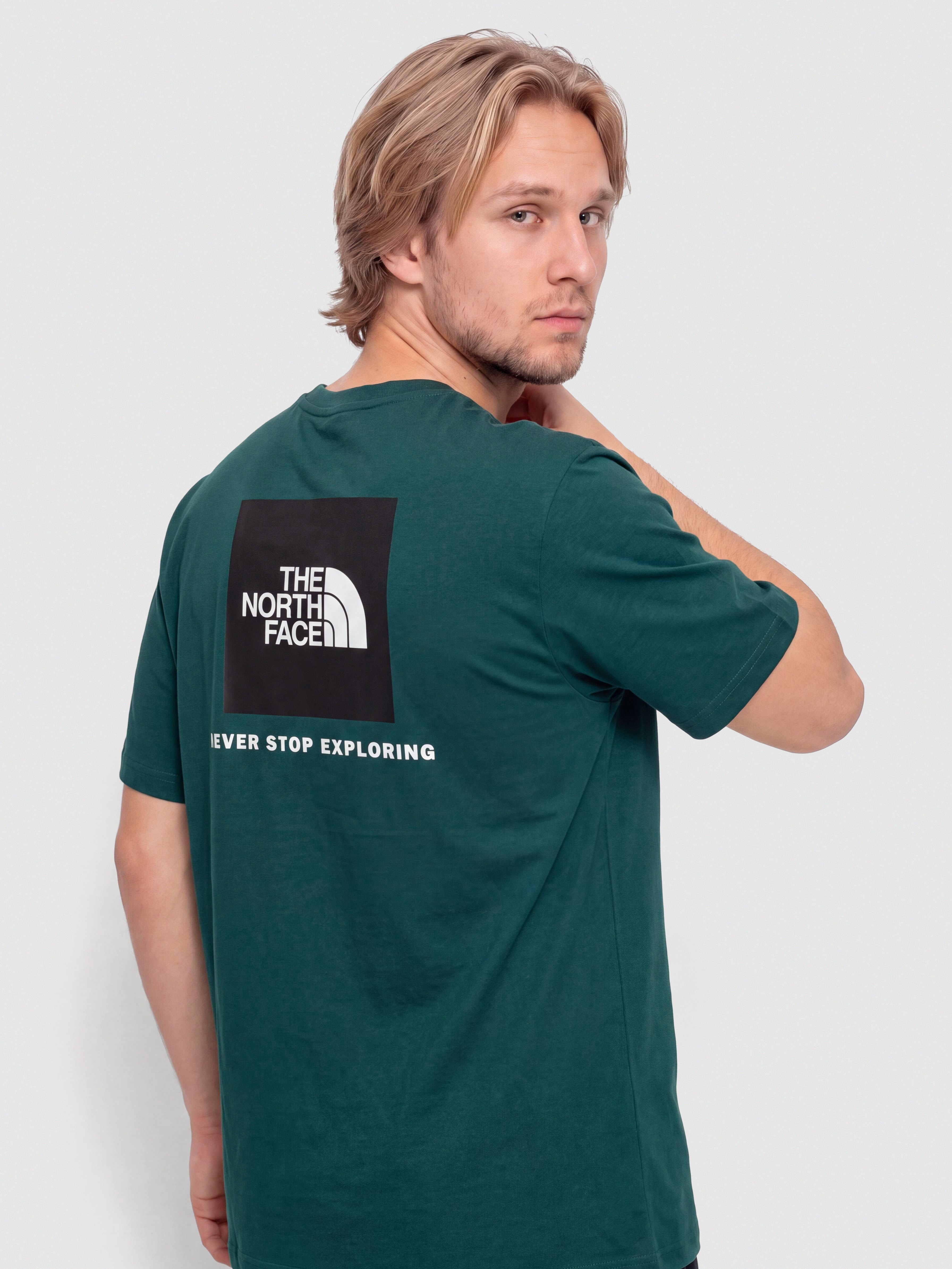 T-shirt The North Face Evolution Box Nse (pacific teal)