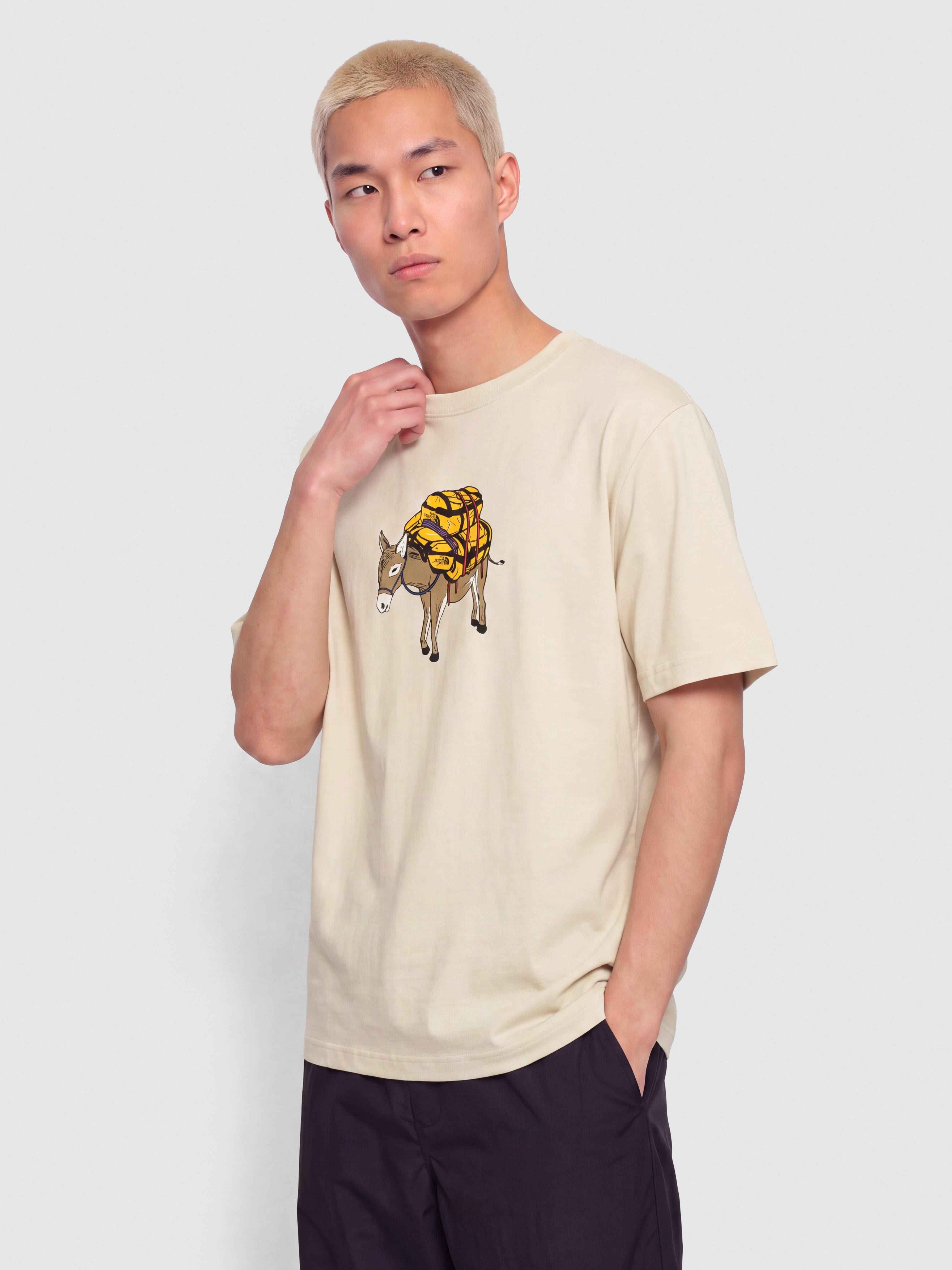 T-shirt The North Face Donkey Taxi Relaxed (desert stone)