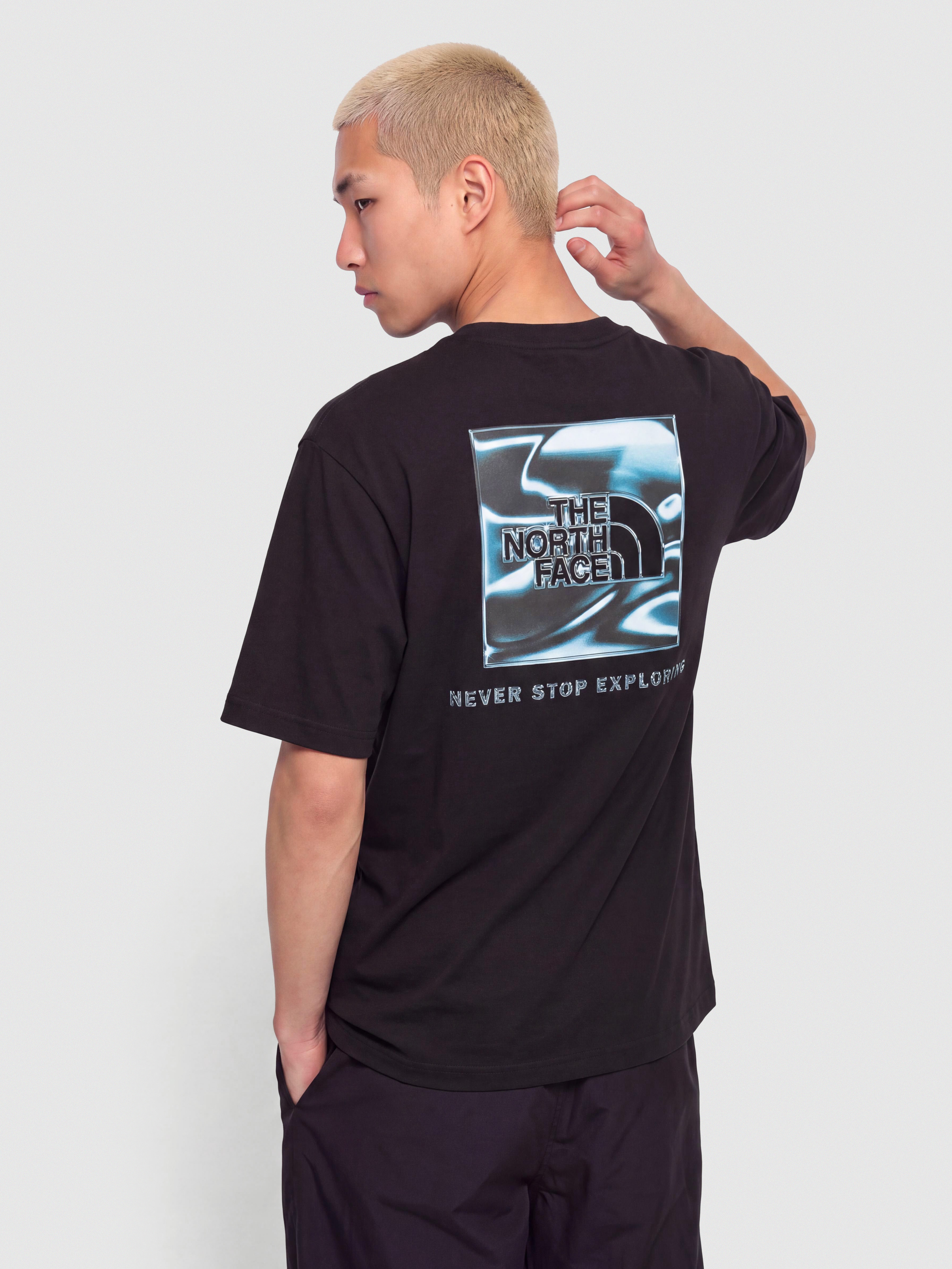 T-shirt The North Face Liquid Box Nse Oversize (tnf black)