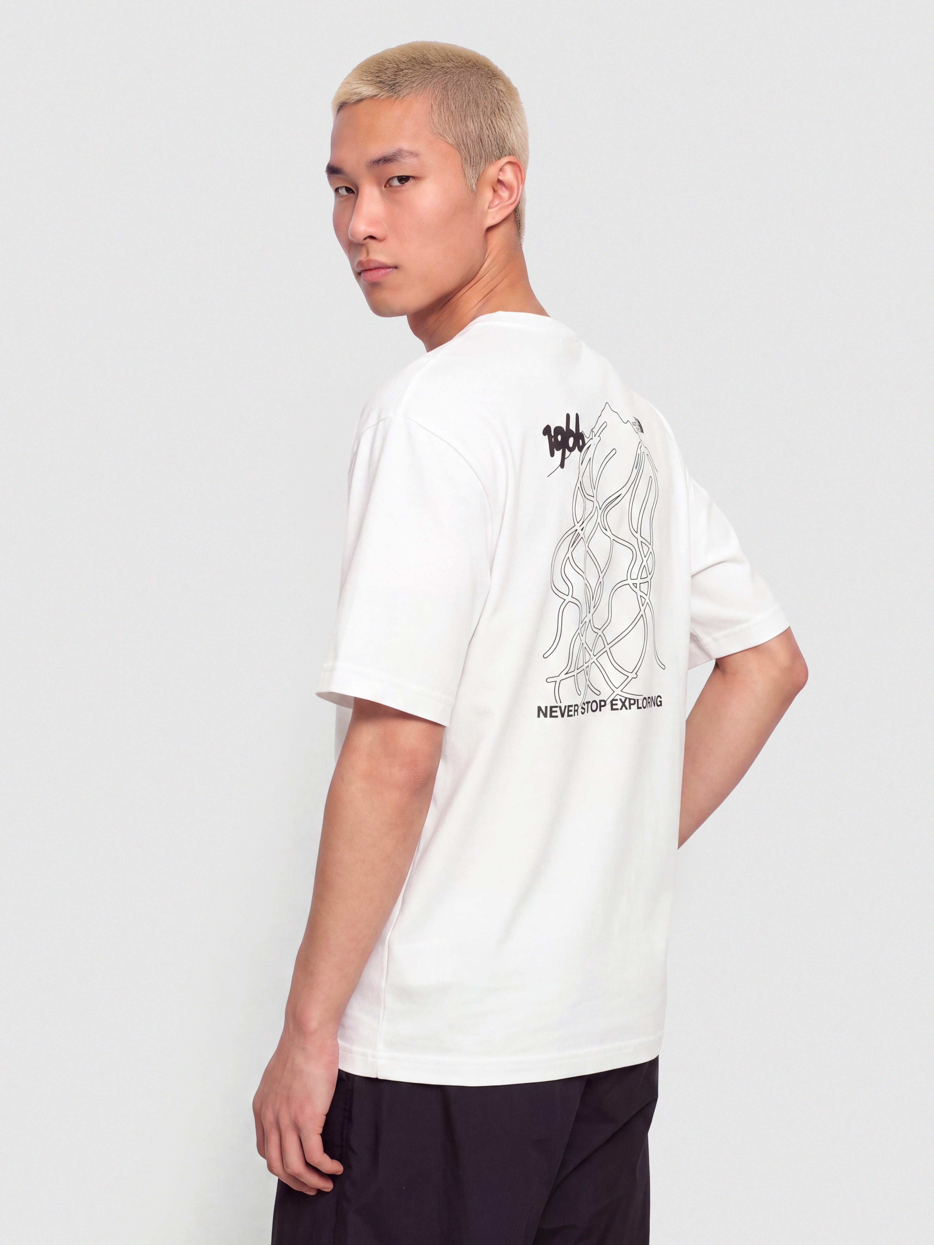 T-shirt The North Face Nse Slopes Relaxed (tnf white)