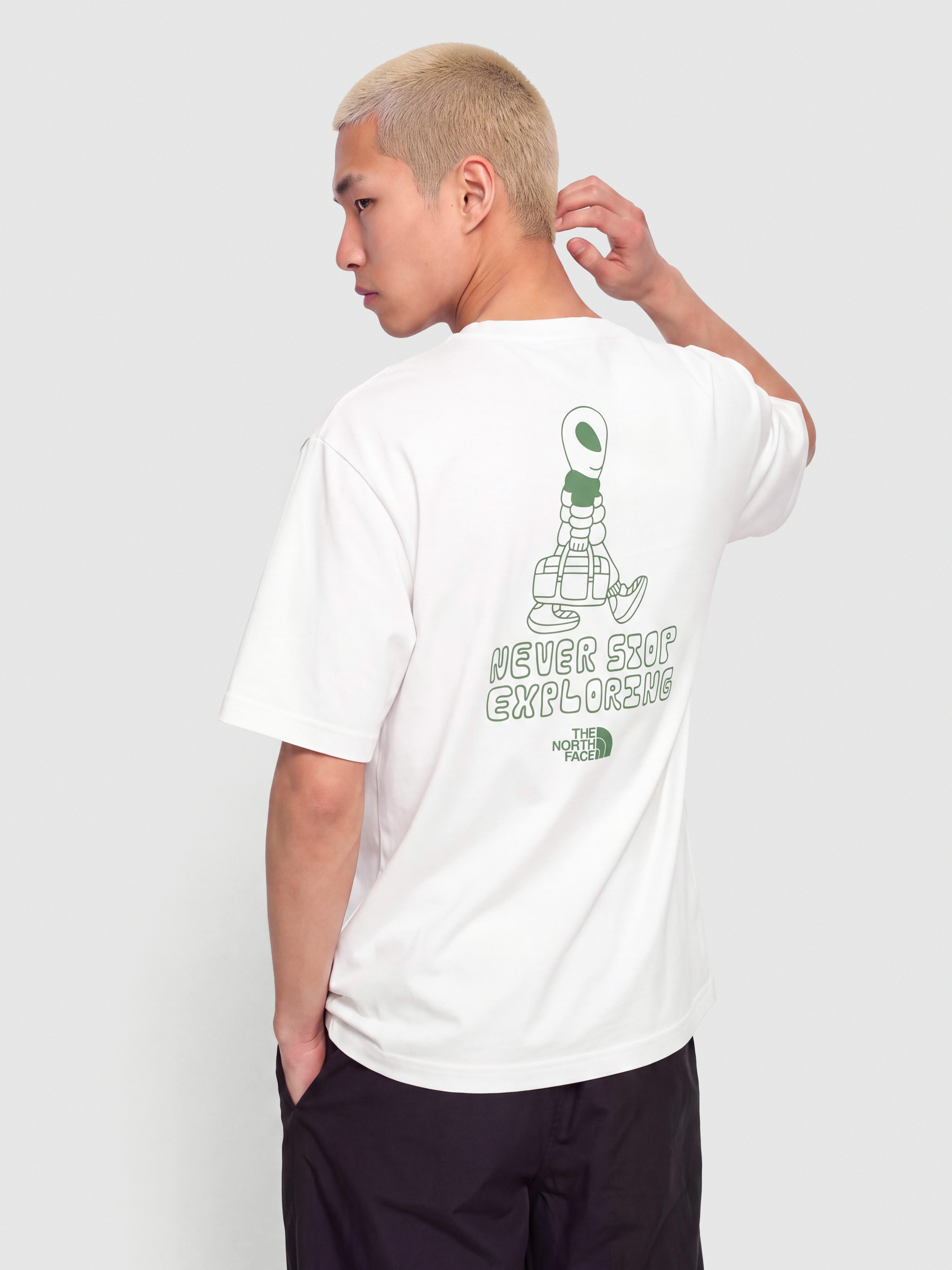 T-shirt The North Face Alien Relaxed (tnf white)