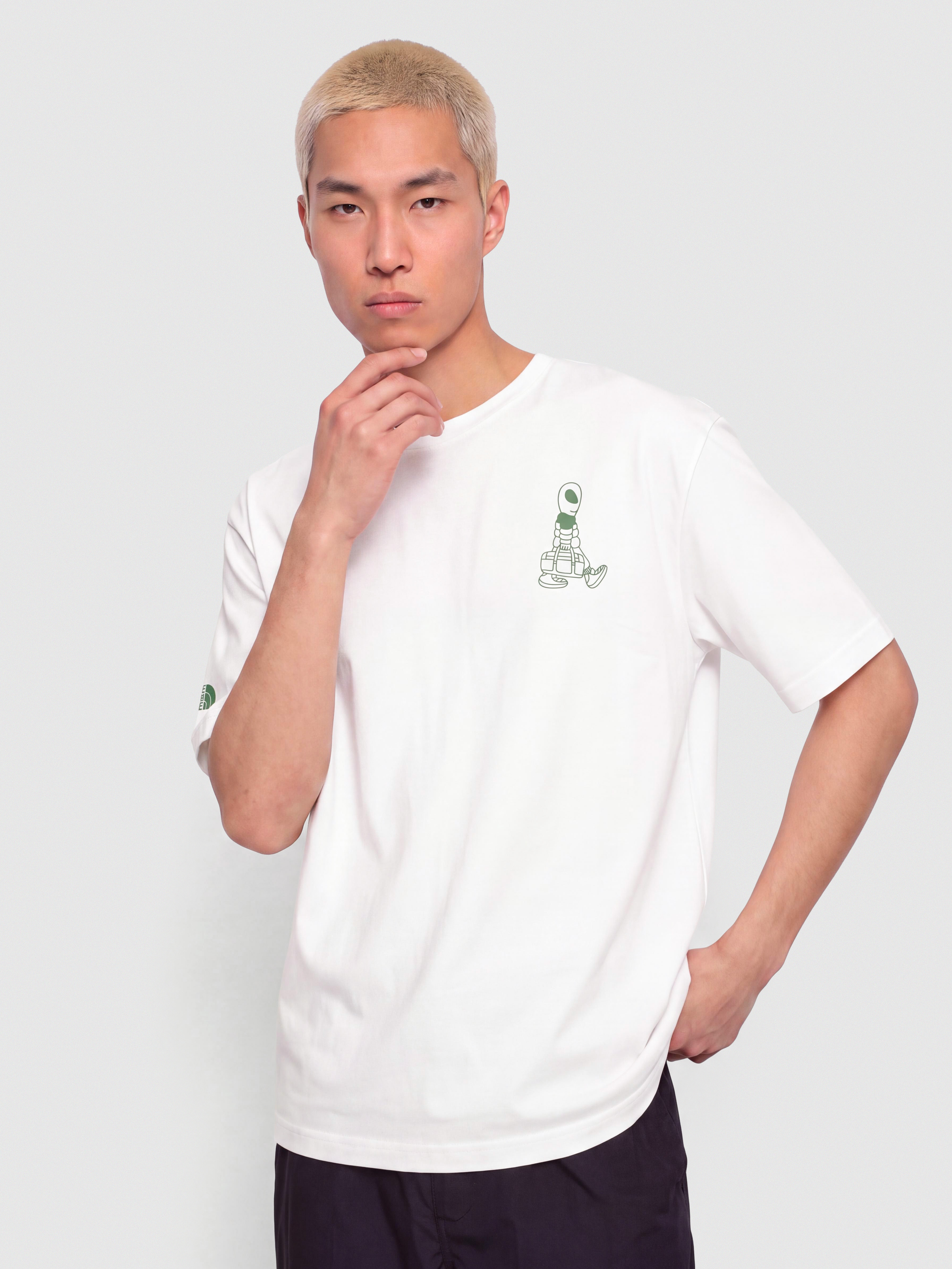 T-shirt The North Face Alien Relaxed (tnf white)