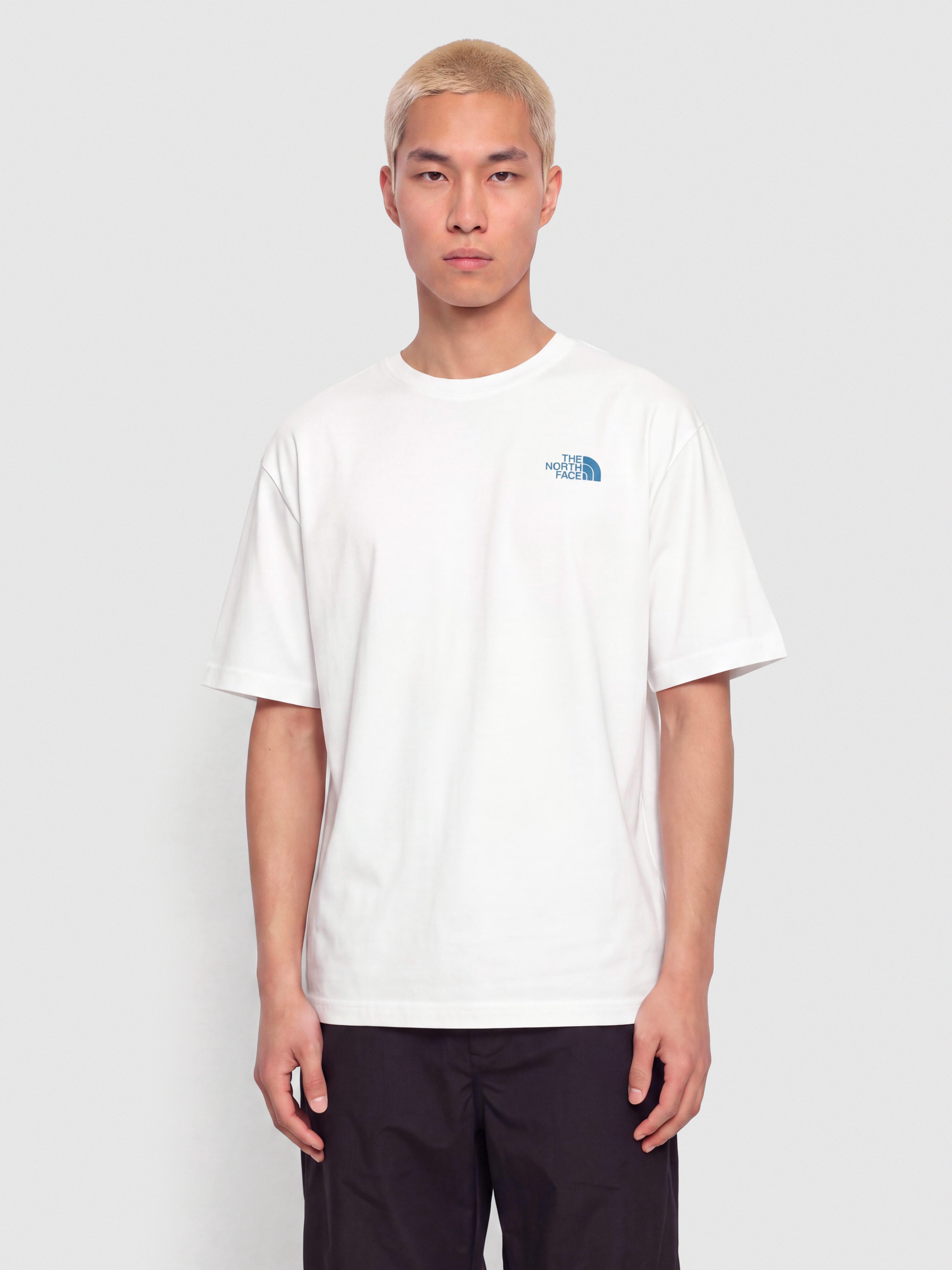 T-shirt The North Face Liquid Box Nse Oversize (tnf white)