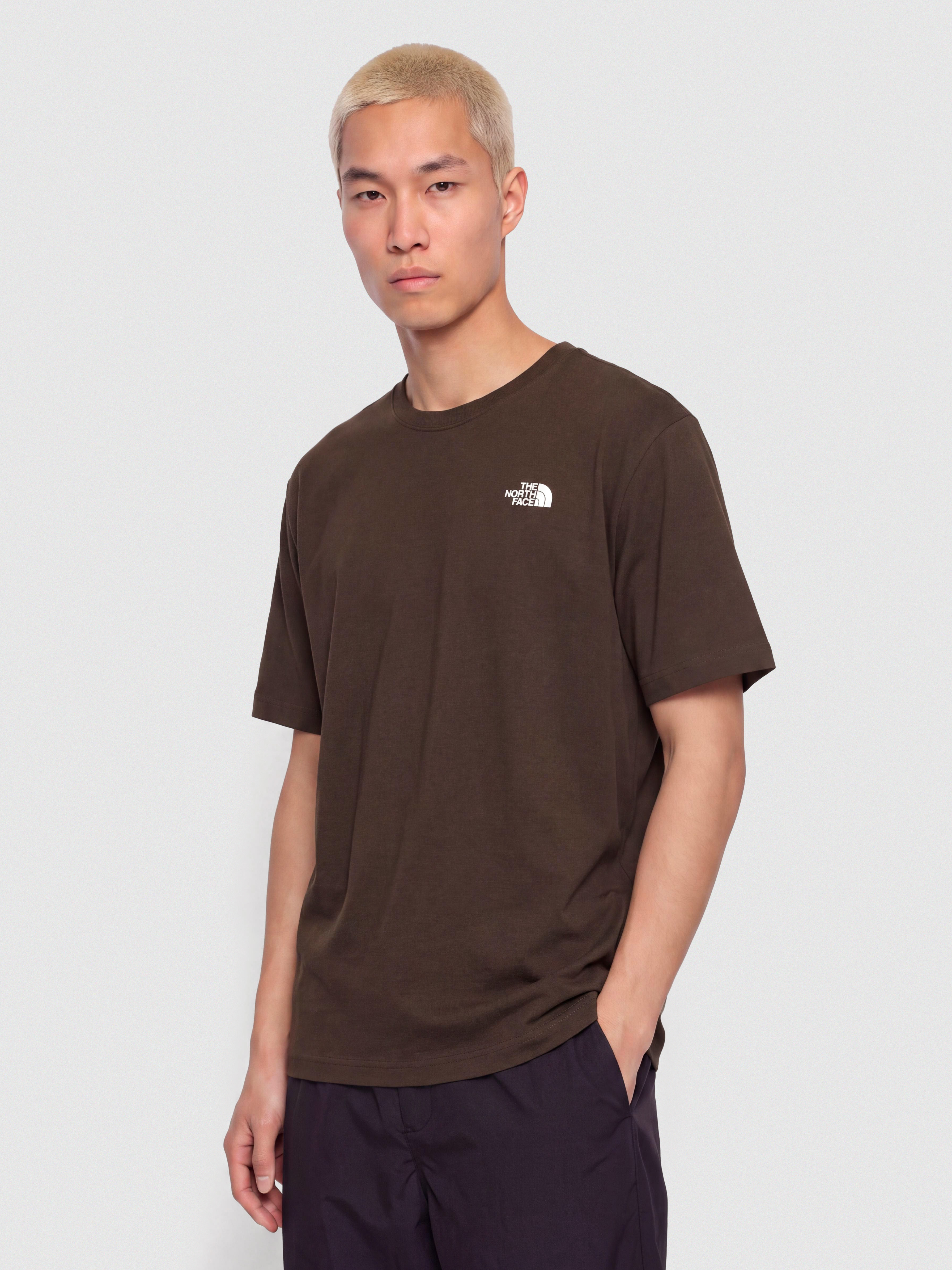 T-shirt The North Face Evolution Simple Dome (dark chestnut)