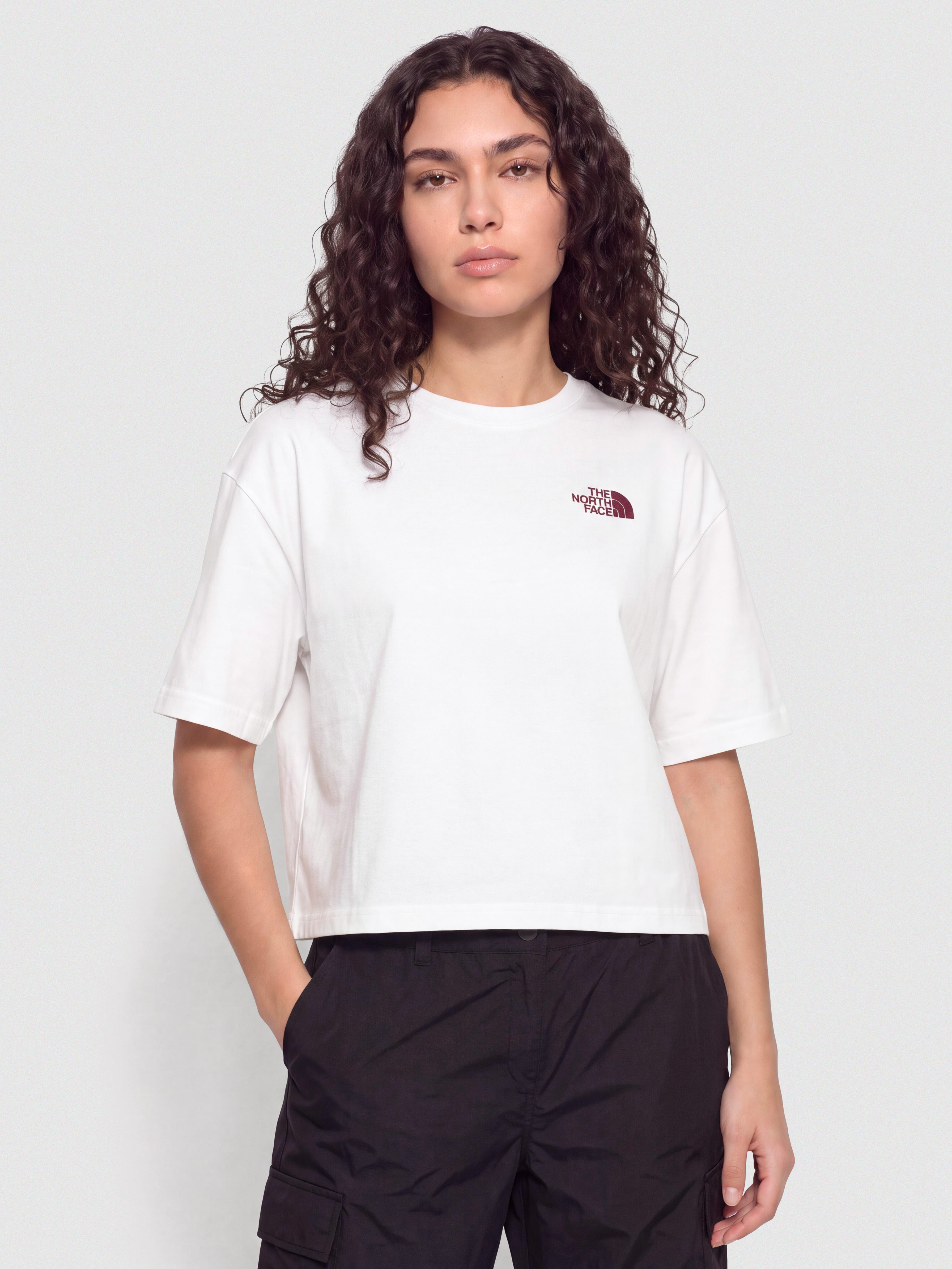 T-shirt The North Face Hike Picnic Boxy Wmn (tnf white)