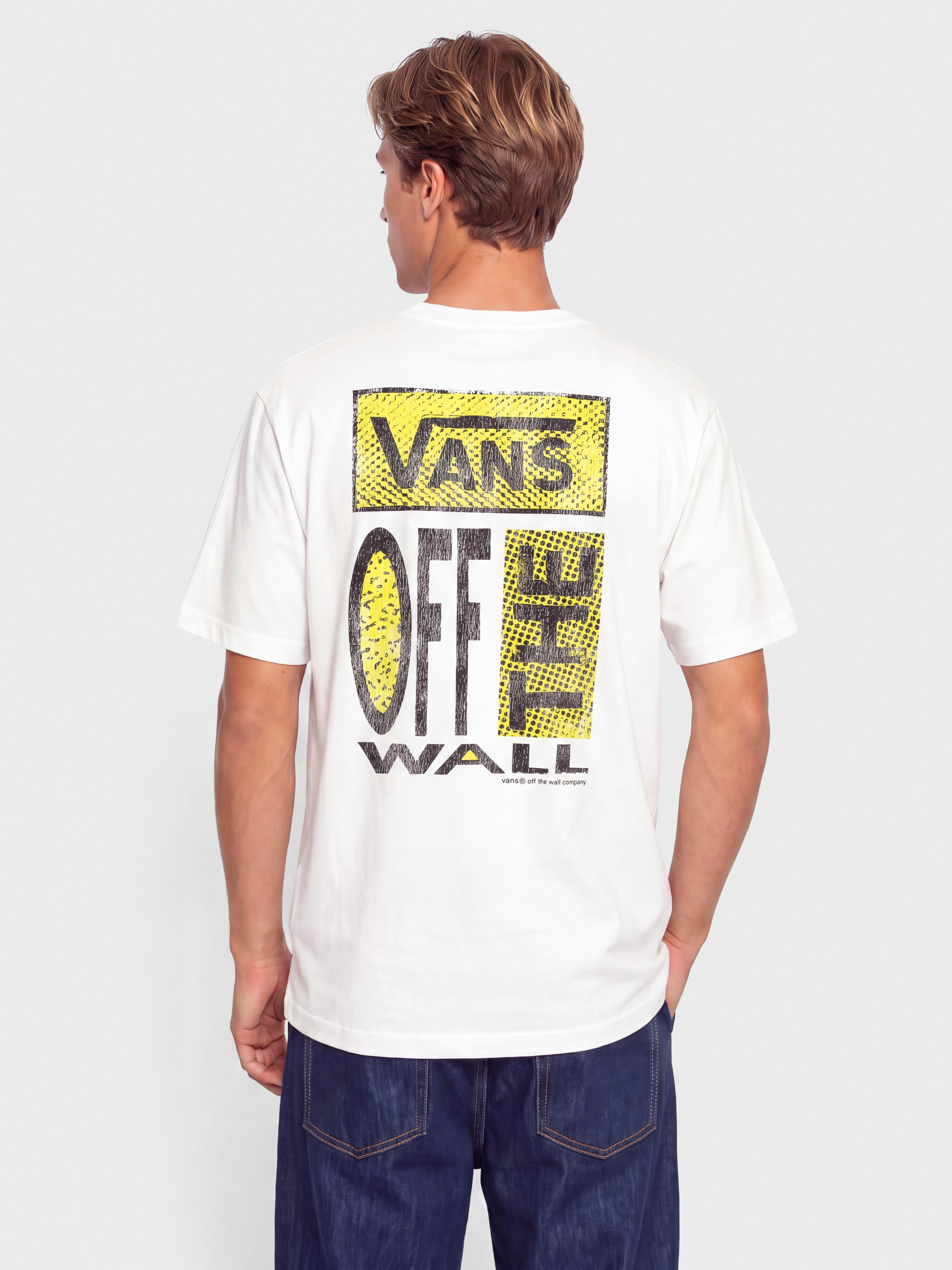 T-shirt Vans Cut And Paste (white)