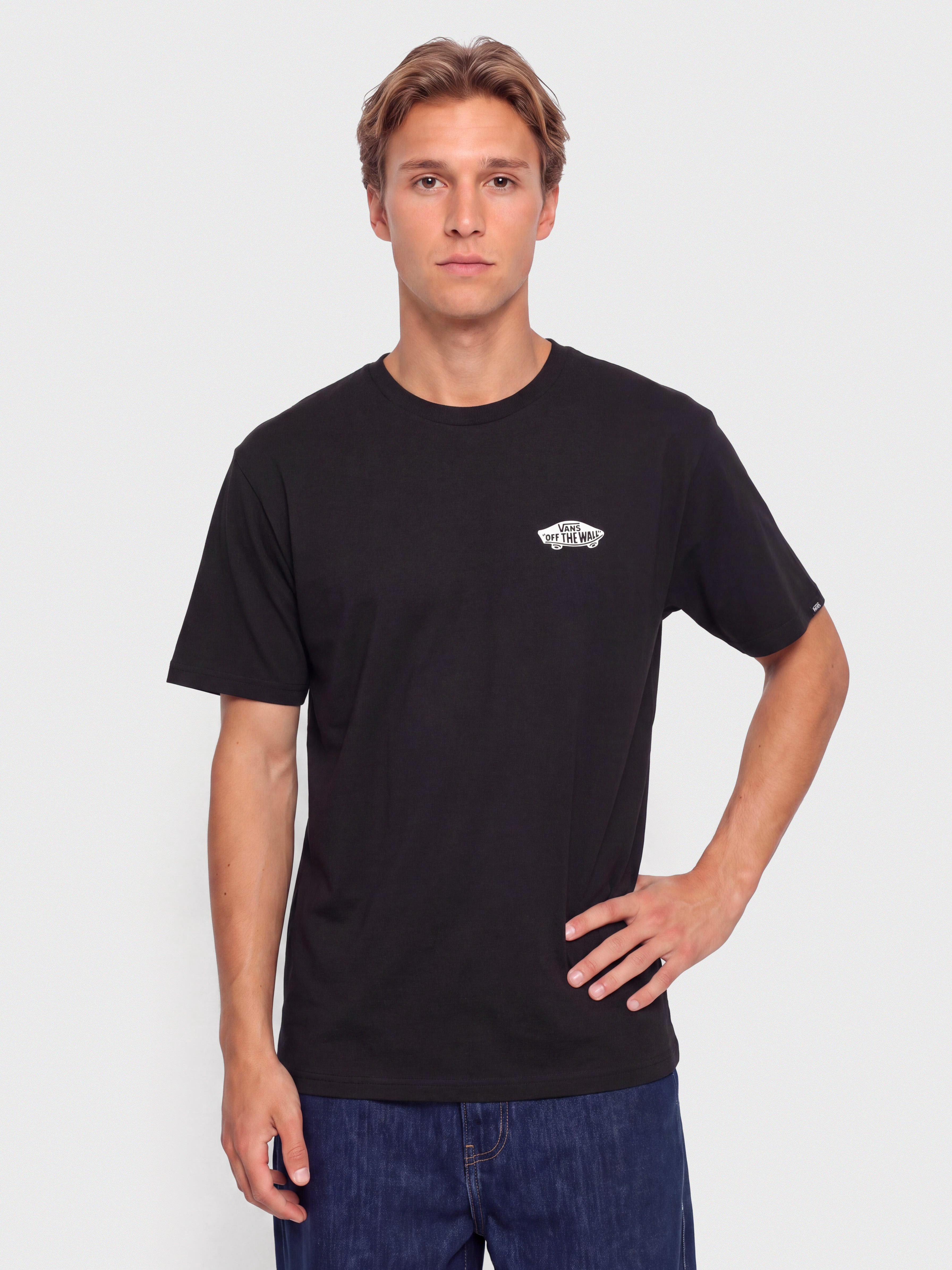 T-shirt Vans Double Standard (black/white)