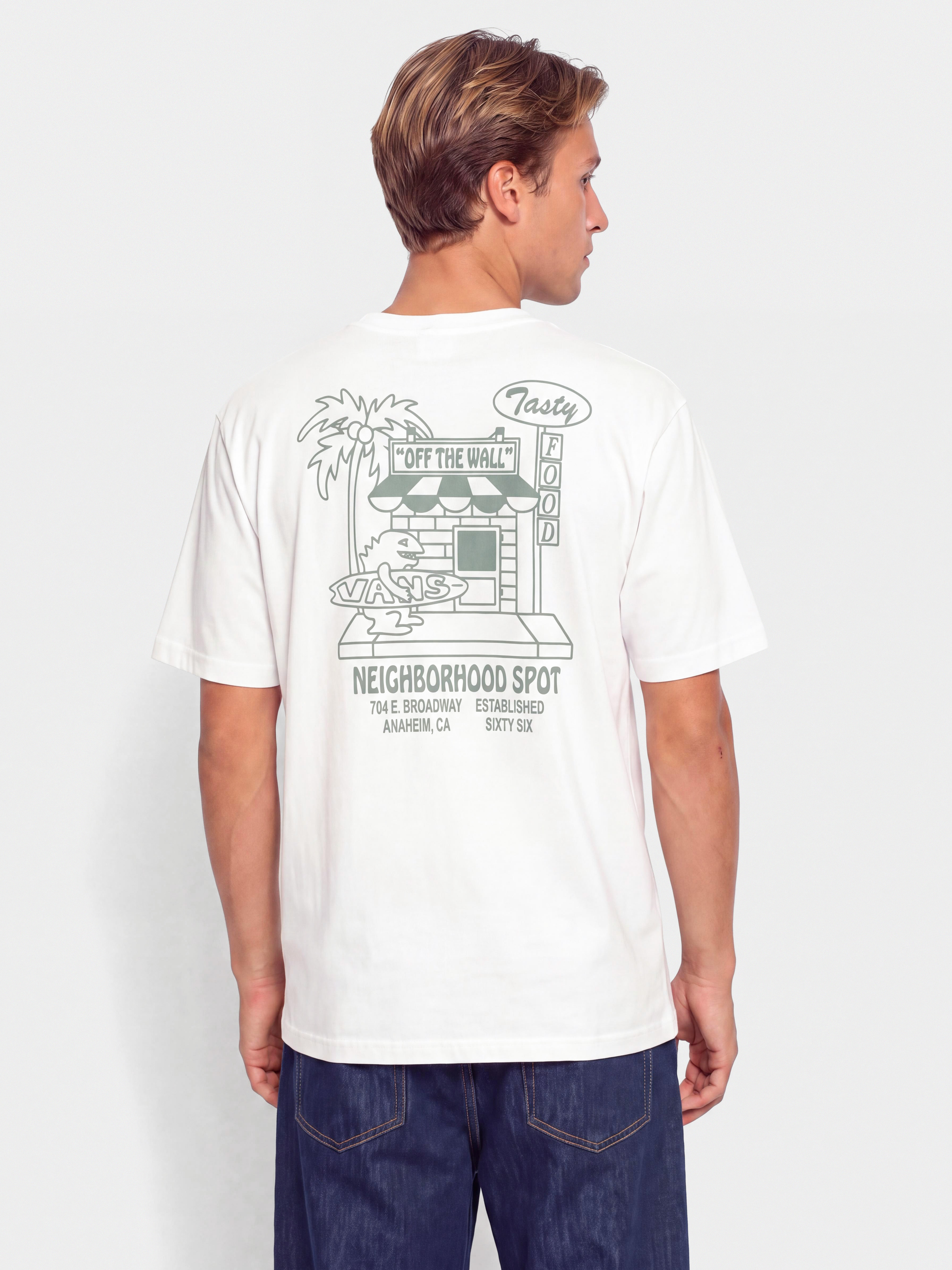 T-shirt Vans Food Spot (white)