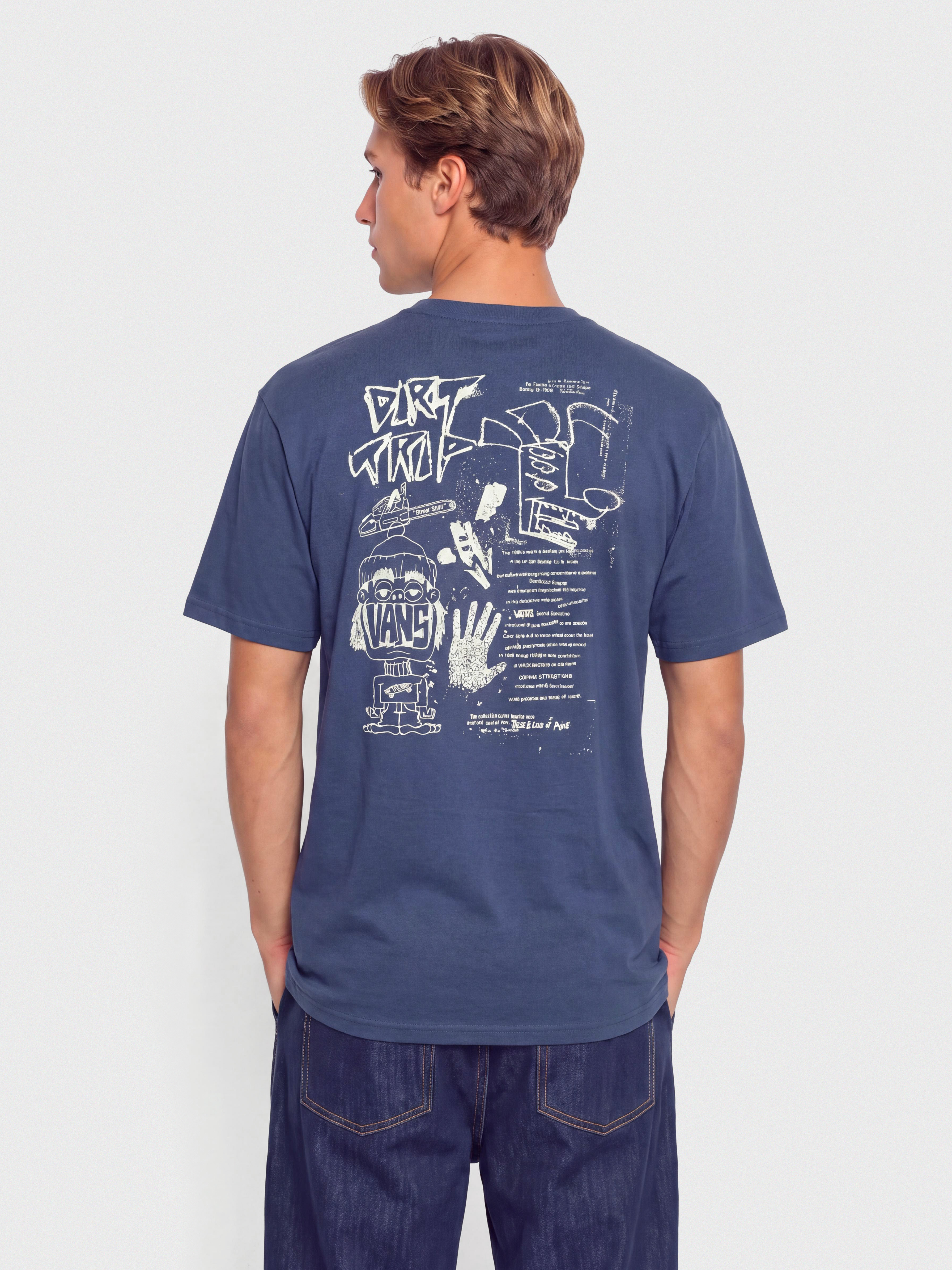 T-shirt Vans Dirt Trip (true navy)