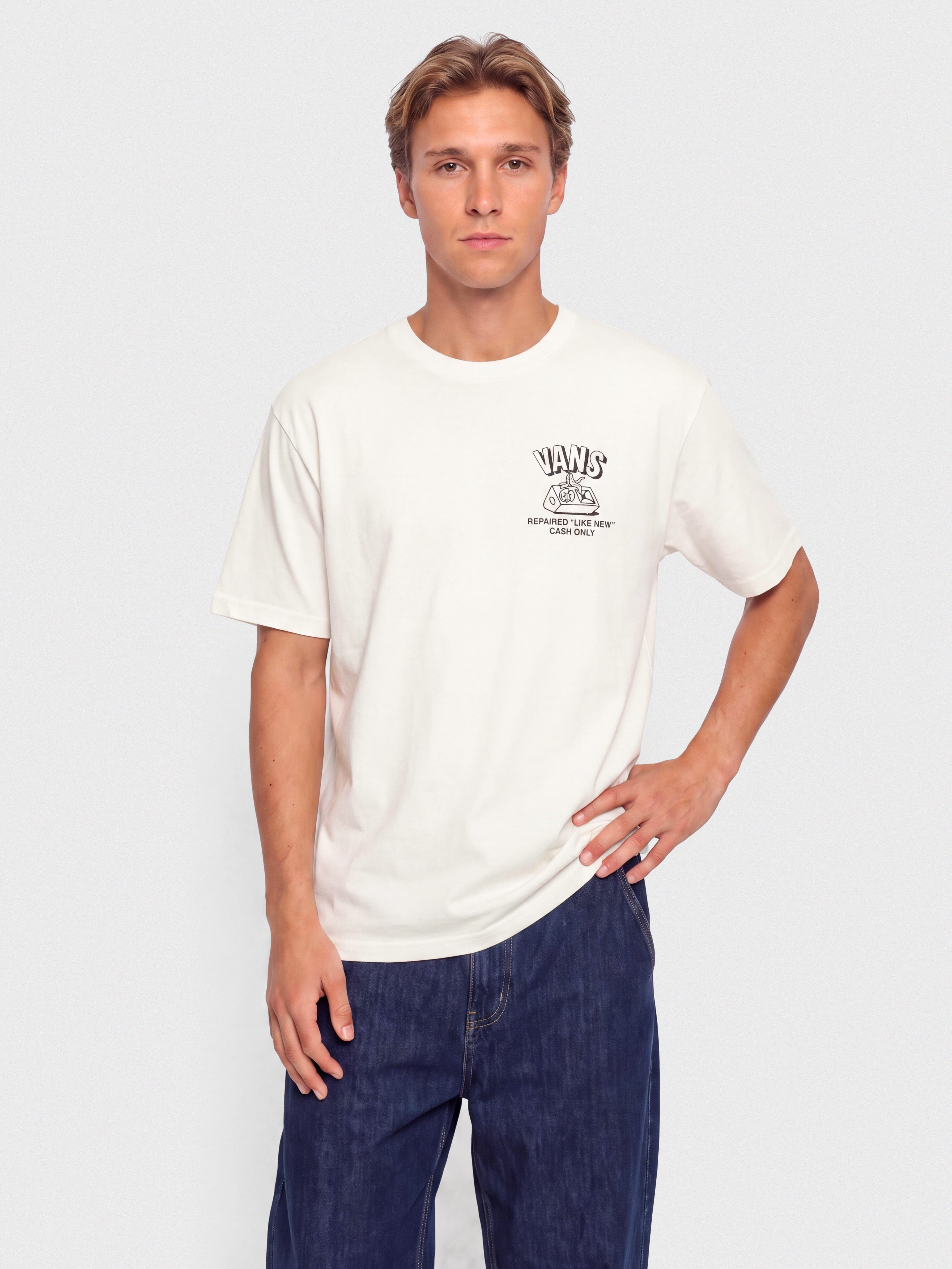 T-shirt Vans Refurbed (marshmallow)