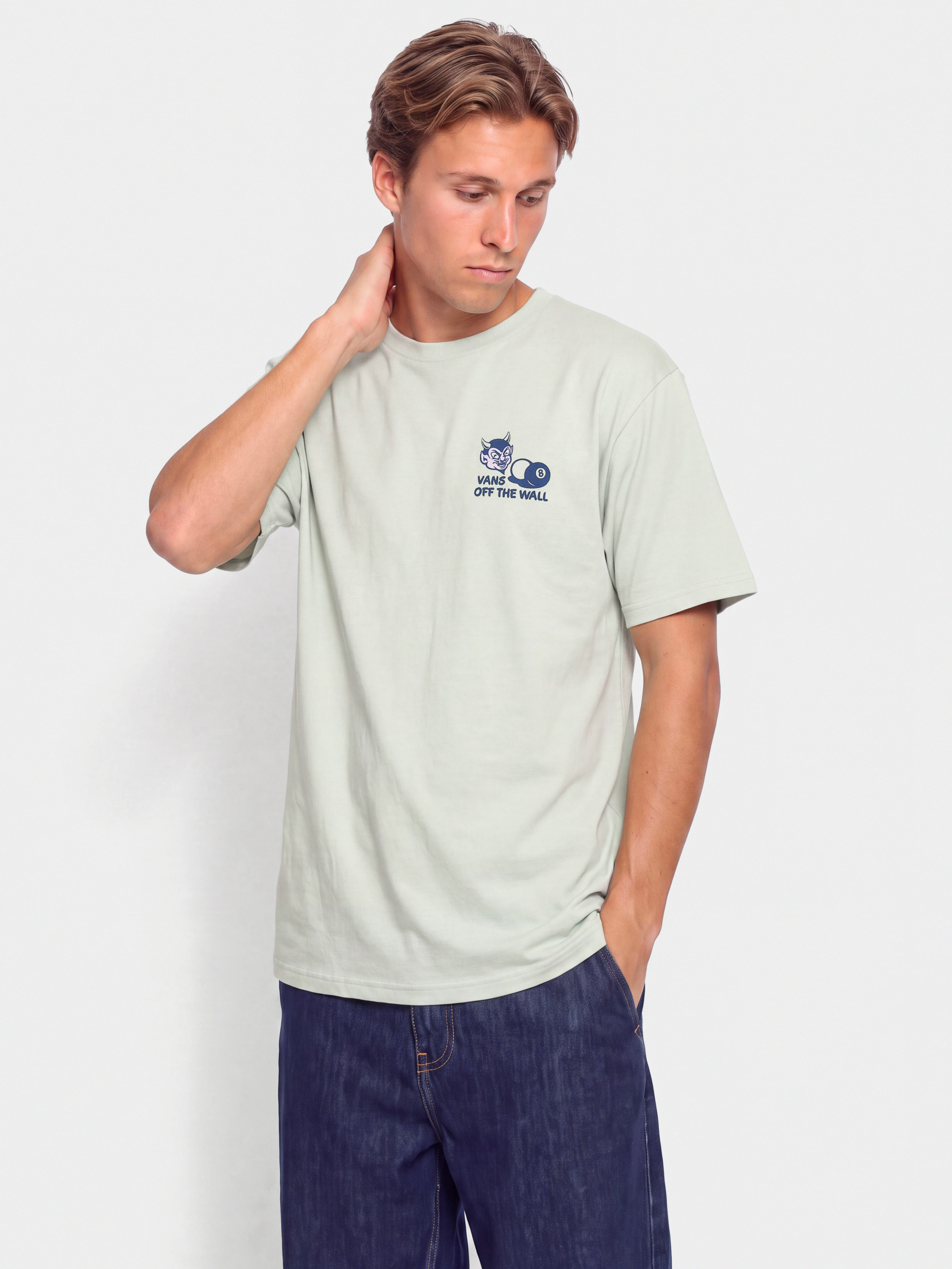 T-shirt Vans Old Scratch (dusty mint)