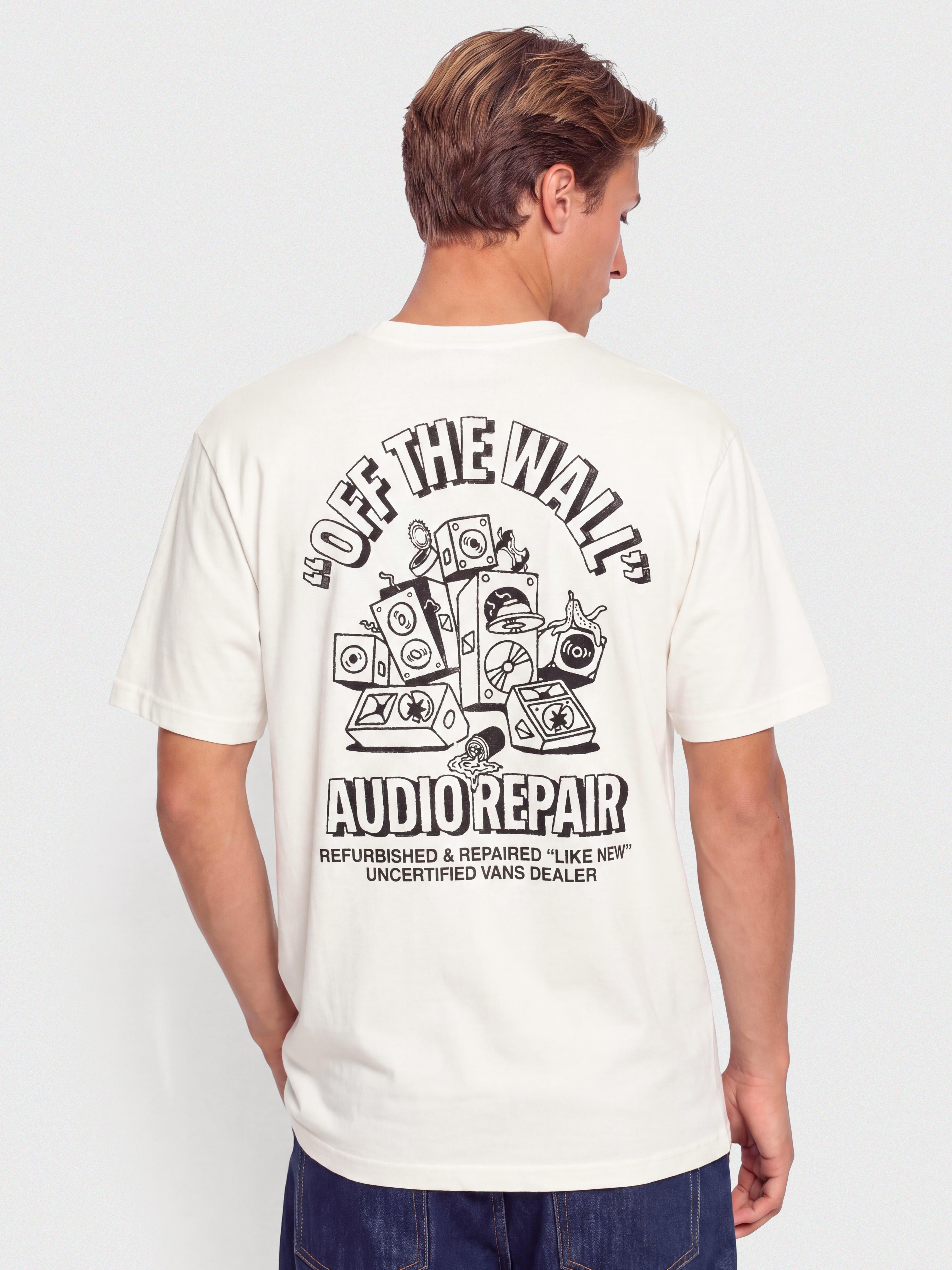 T-shirt Vans Refurbed (marshmallow)