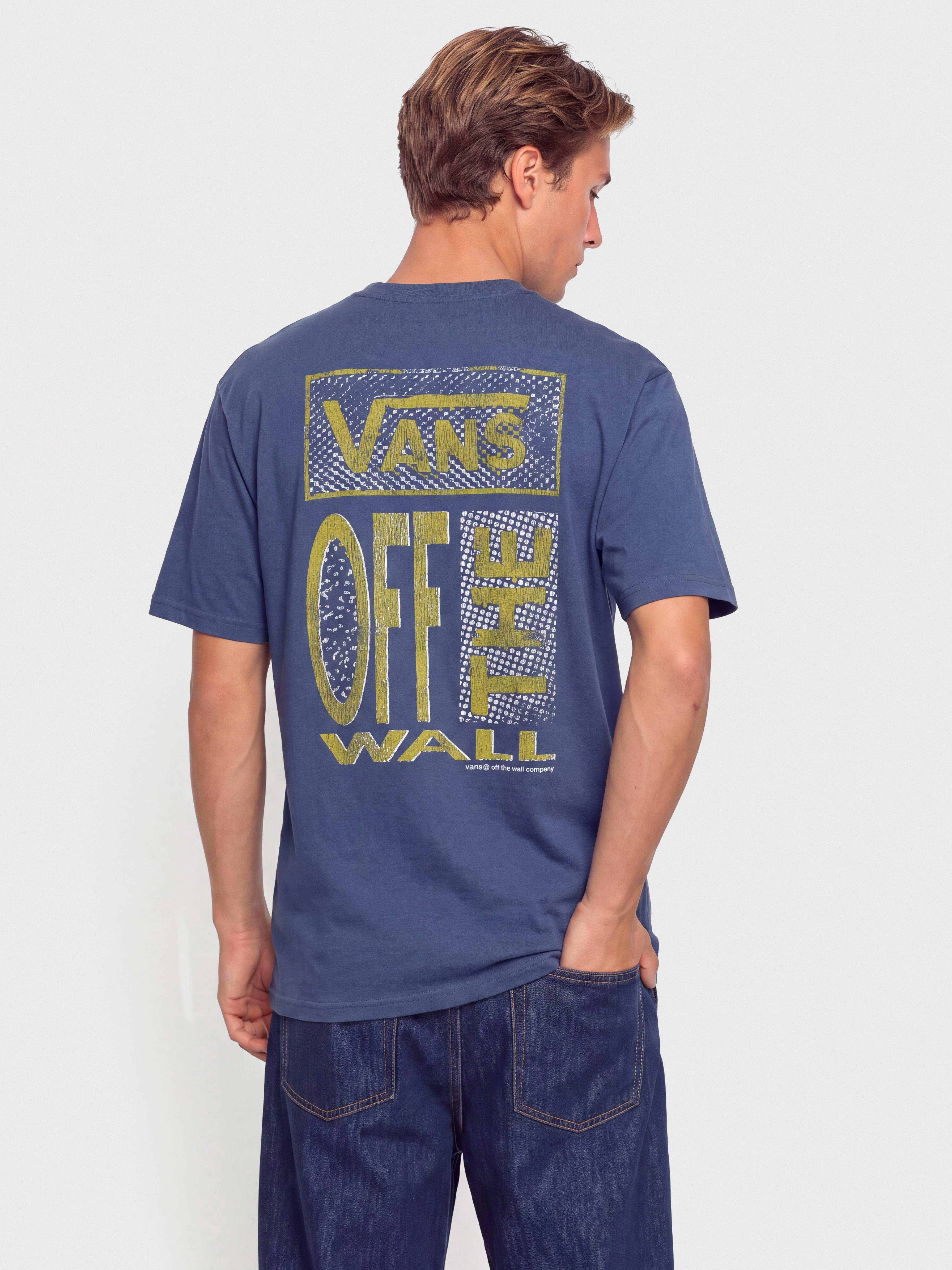 T-shirt Vans Cut And Paste (true navy)