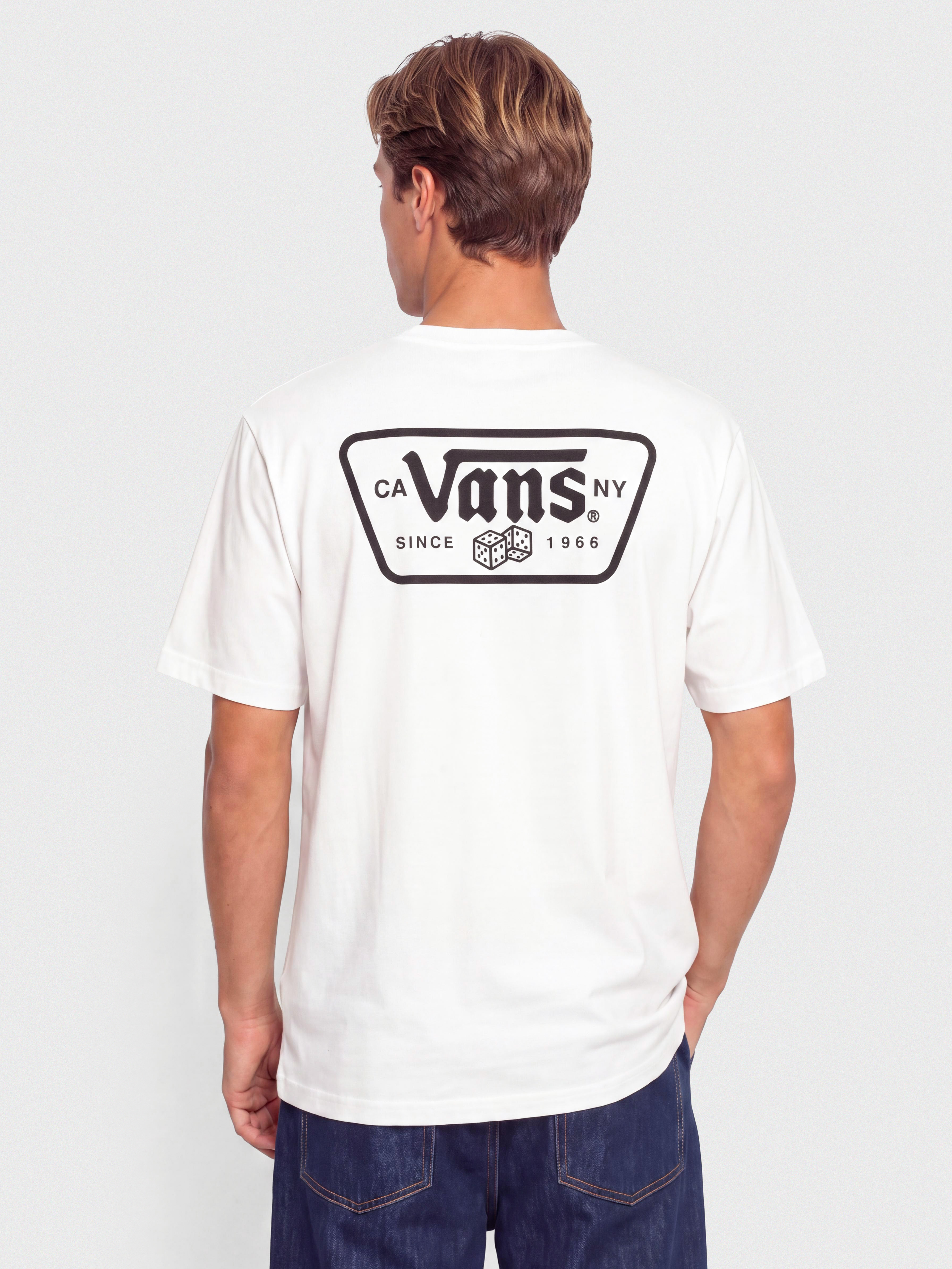 T-shirt Vans Knu Patch (white)