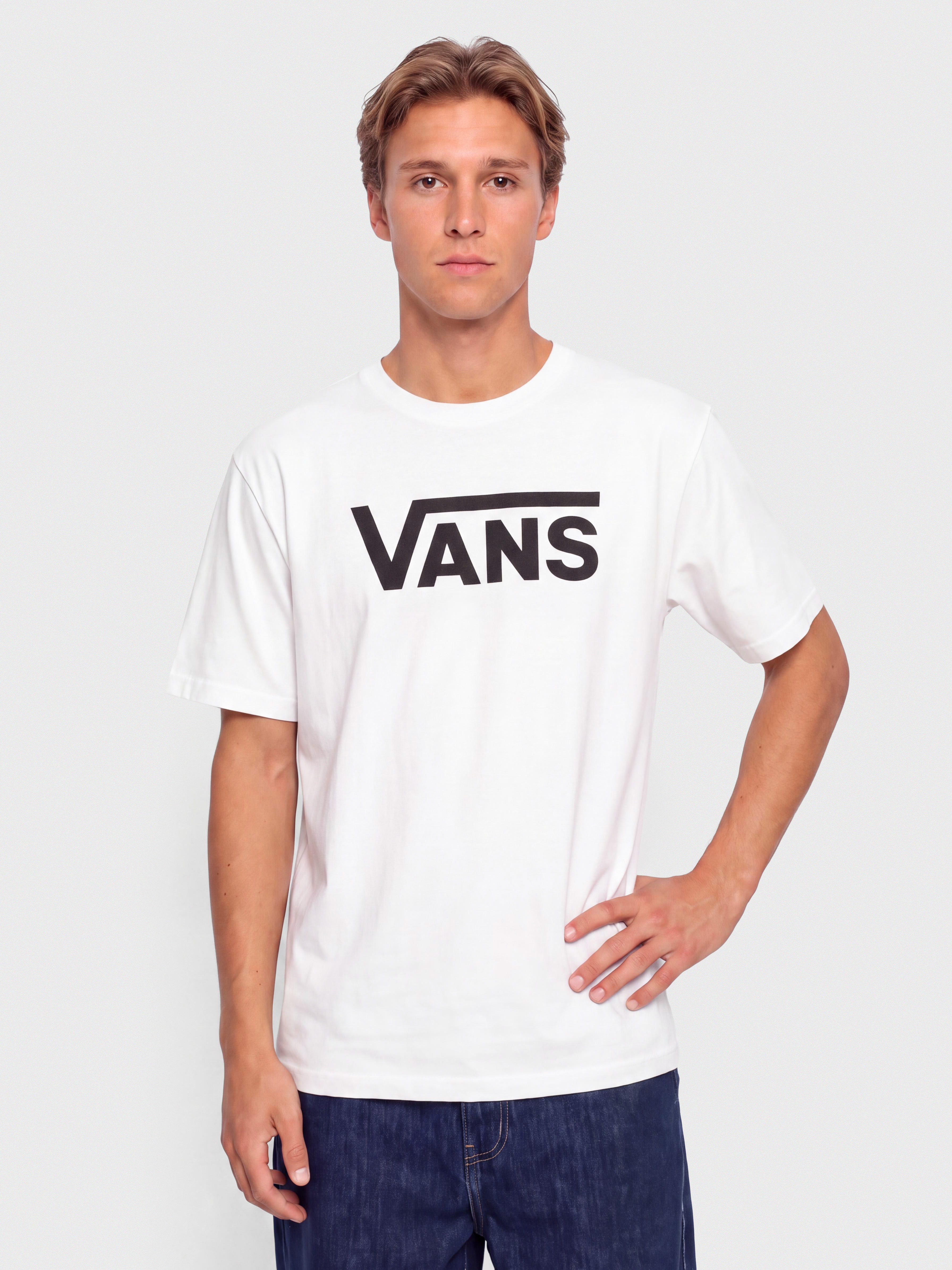 T-shirt Vans Classic Drop V (white/black)