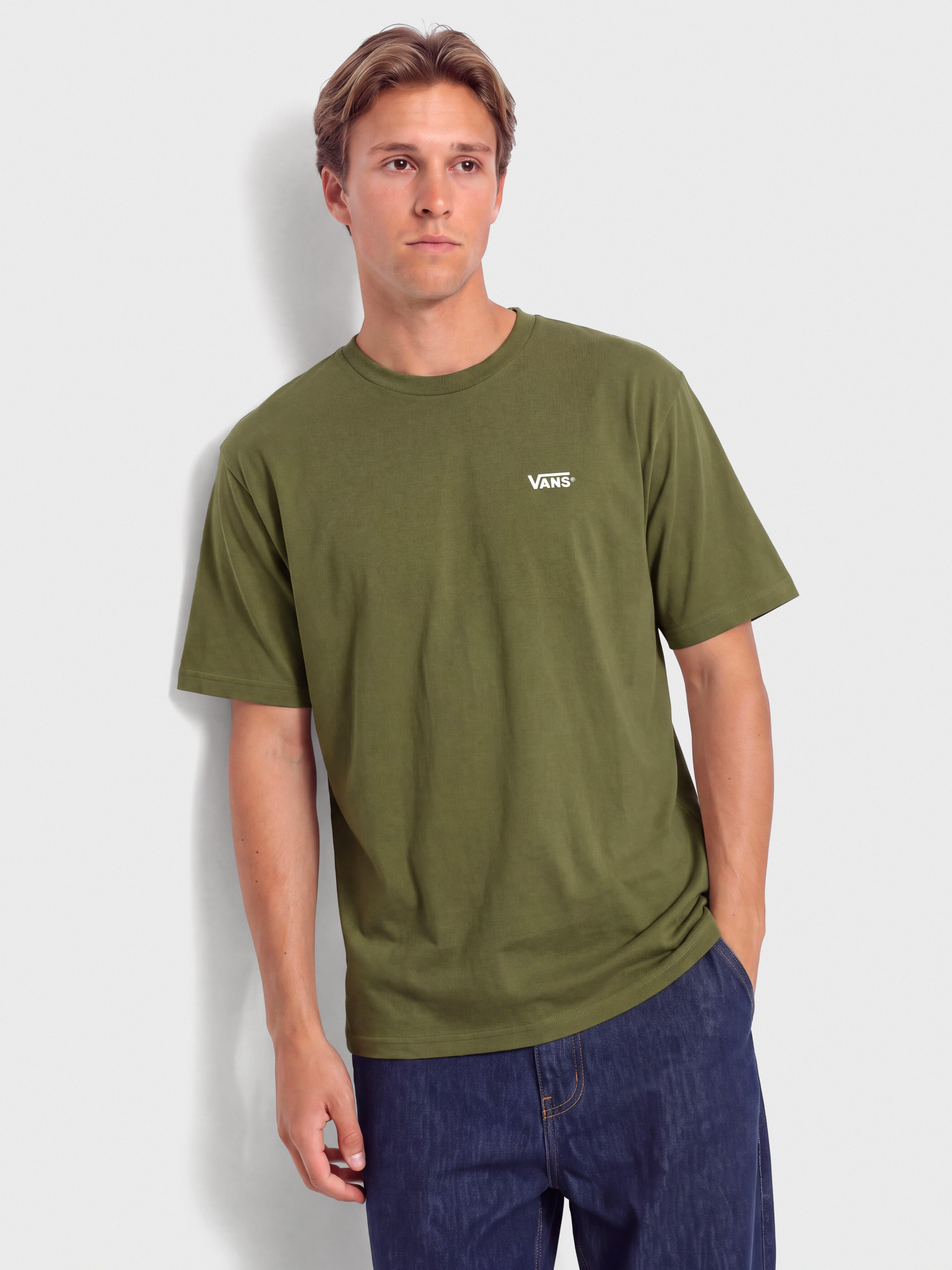 T-shirt Vans New Left Chest (green balsam)
