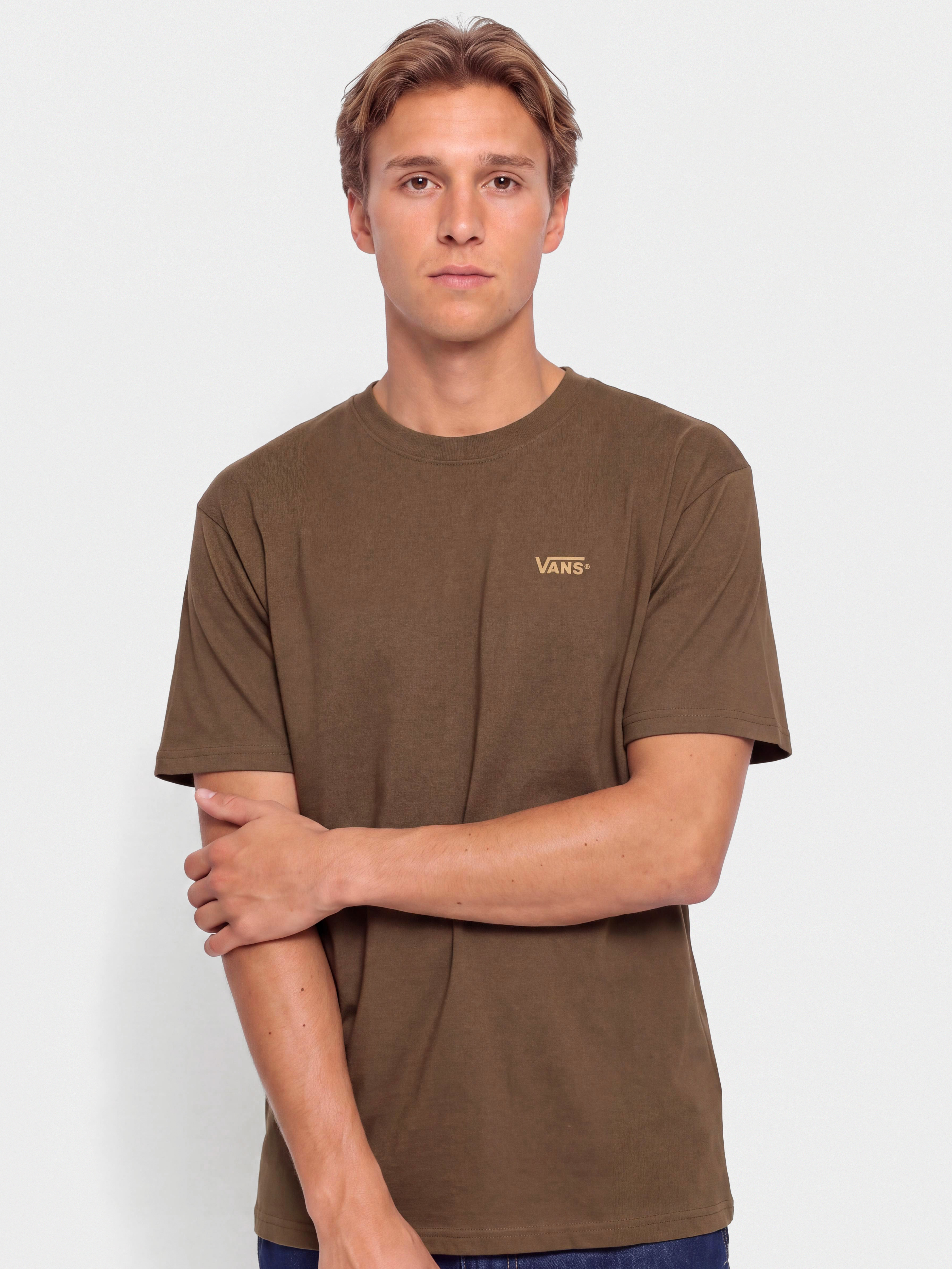 T-shirt Vans New Left Chest (vintage cocoa)