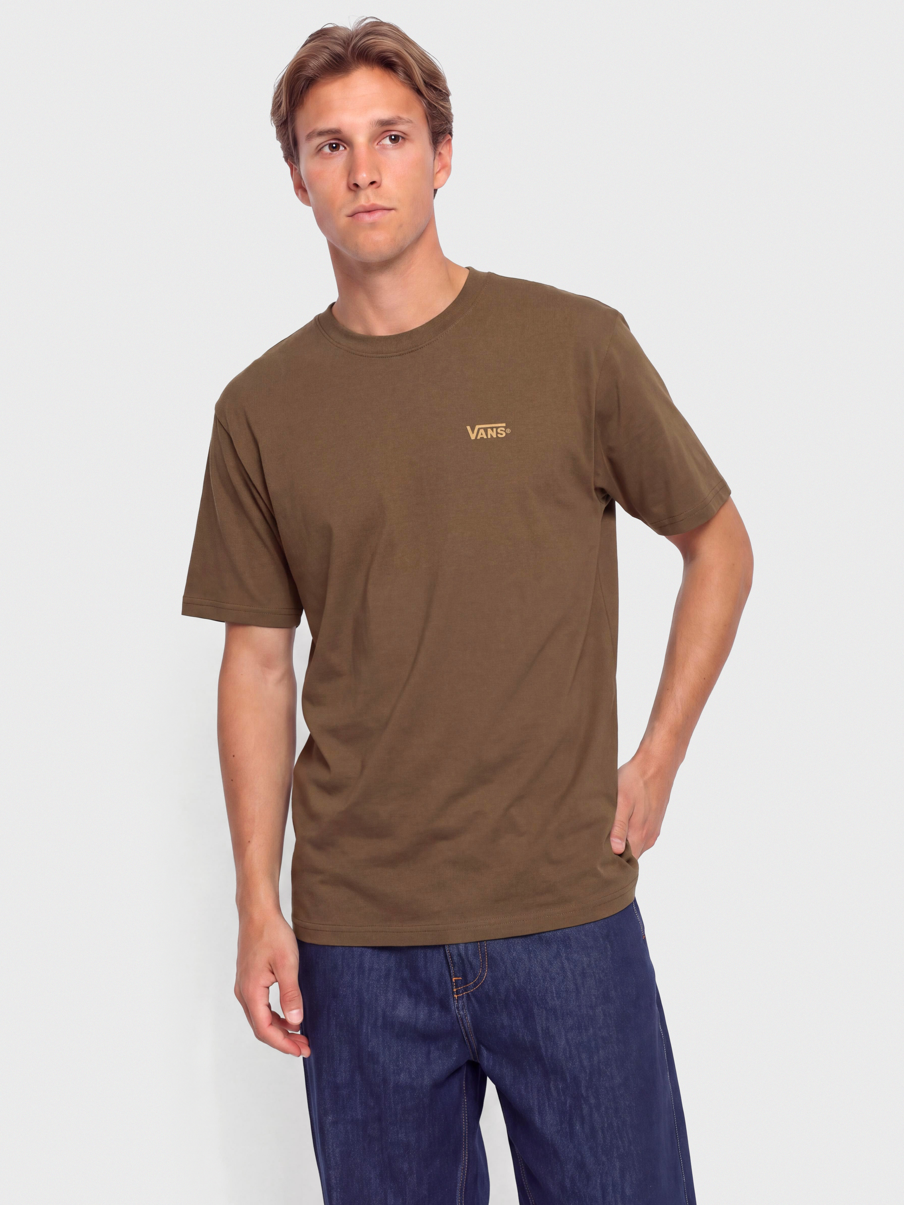 T-shirt Vans New Left Chest (vintage cocoa)