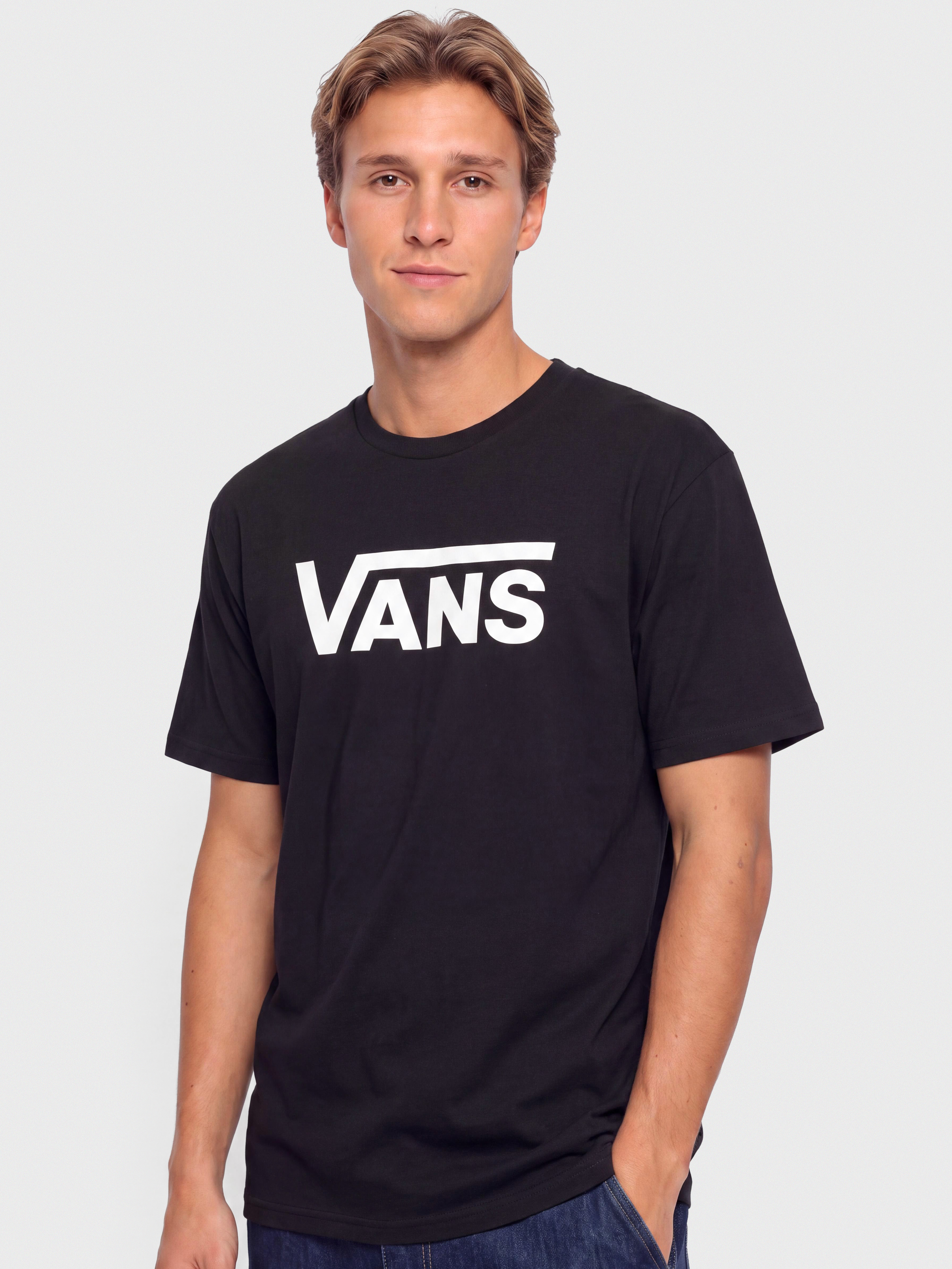 T-shirt Vans Classic Drop V (black/white)