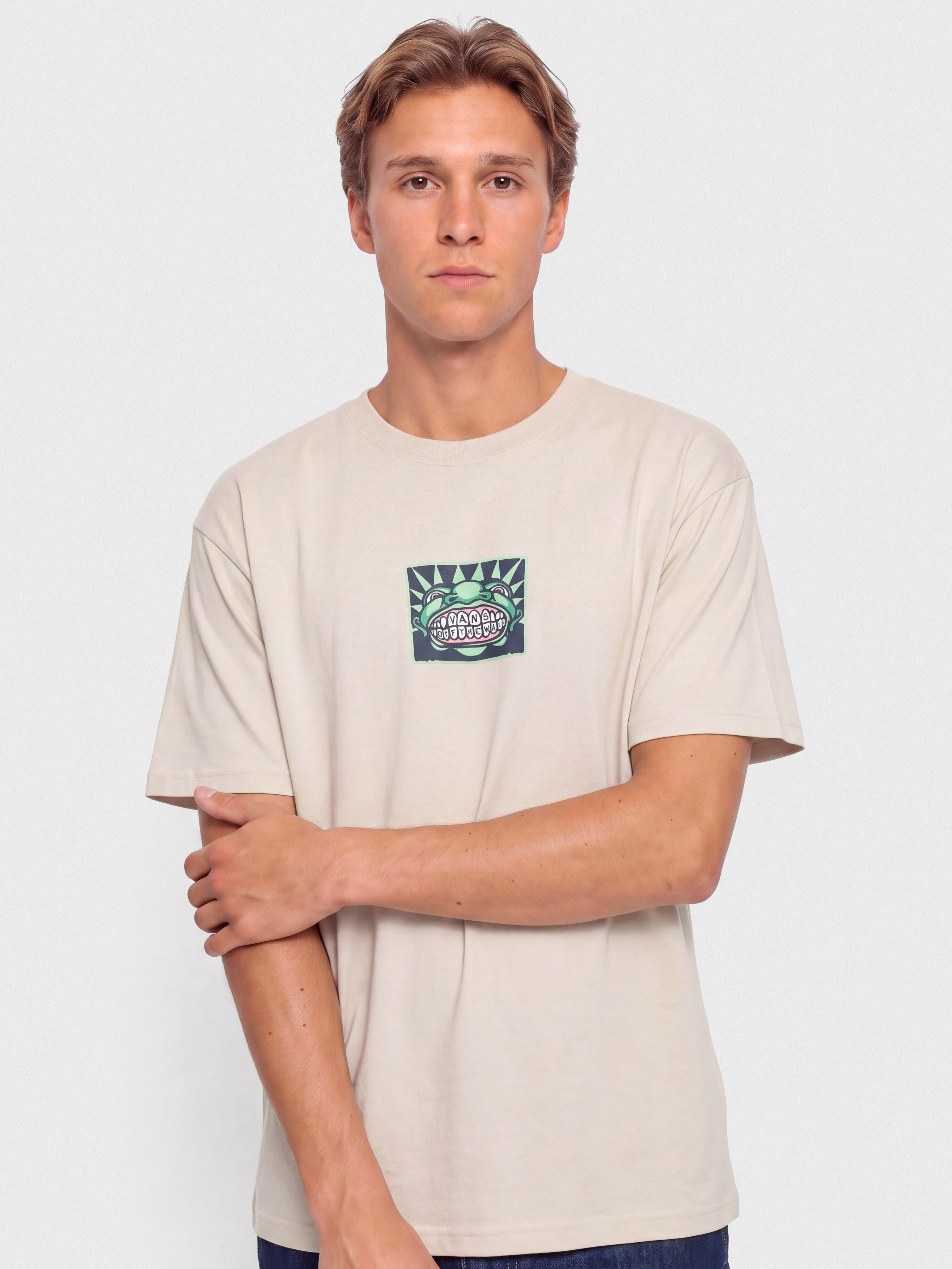 T-shirt Vans Vans Mouf Loose Fit (taupe mist)