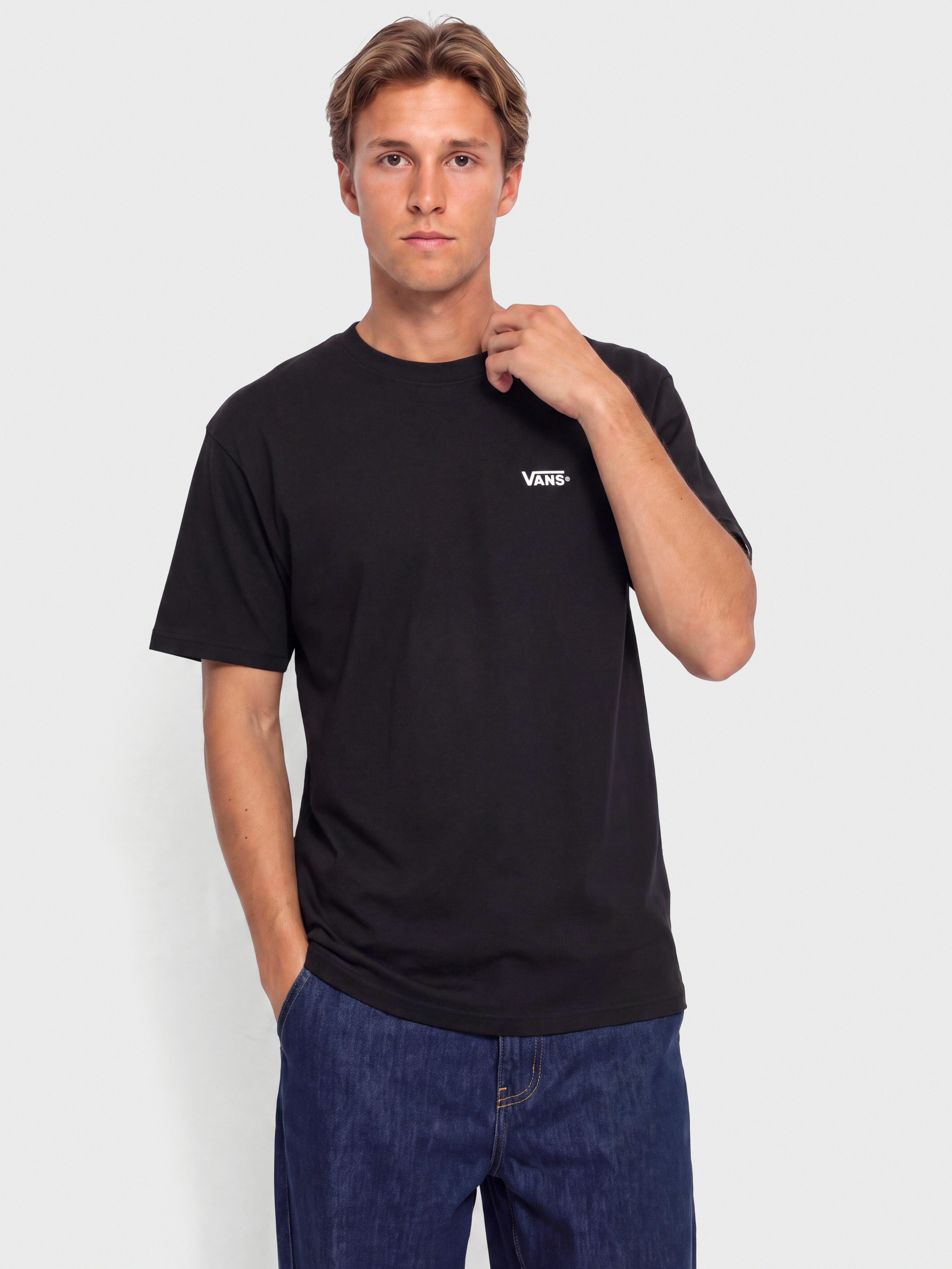 T-shirt Vans New Left Chest (black/white)