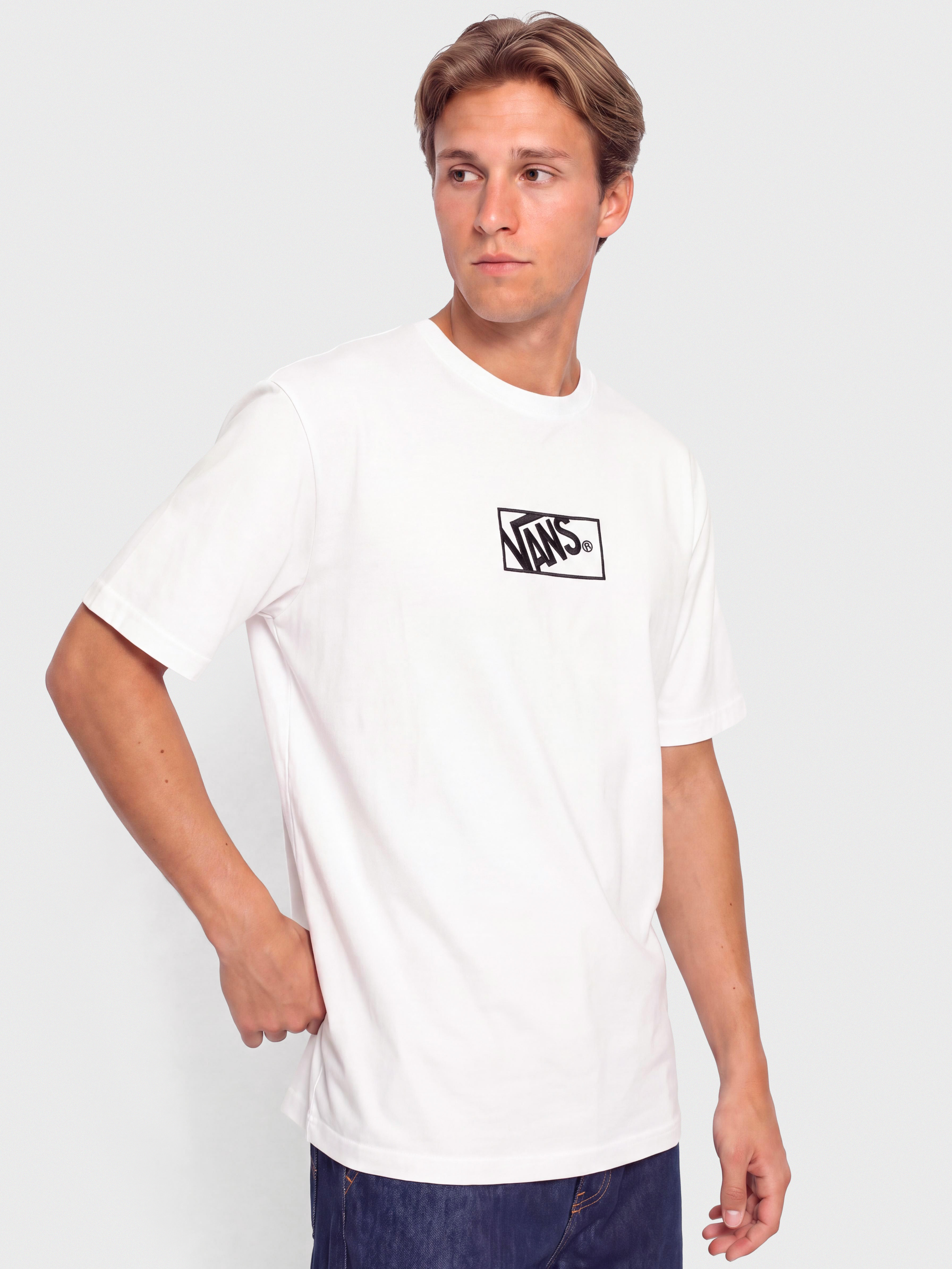 T-shirt Vans Blocked Box Loose (white)