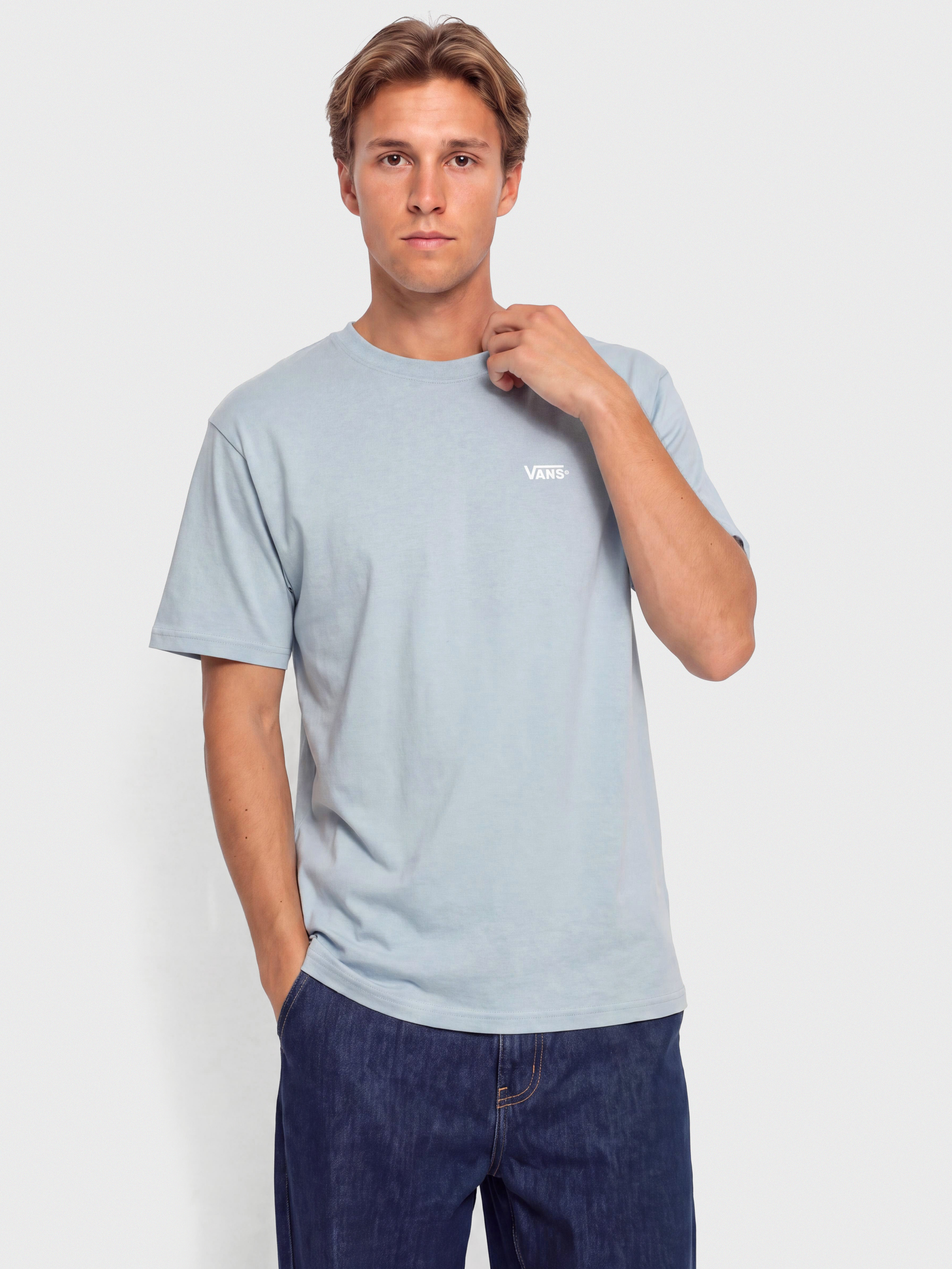 T-shirt Vans New Left Chest (soft slate)