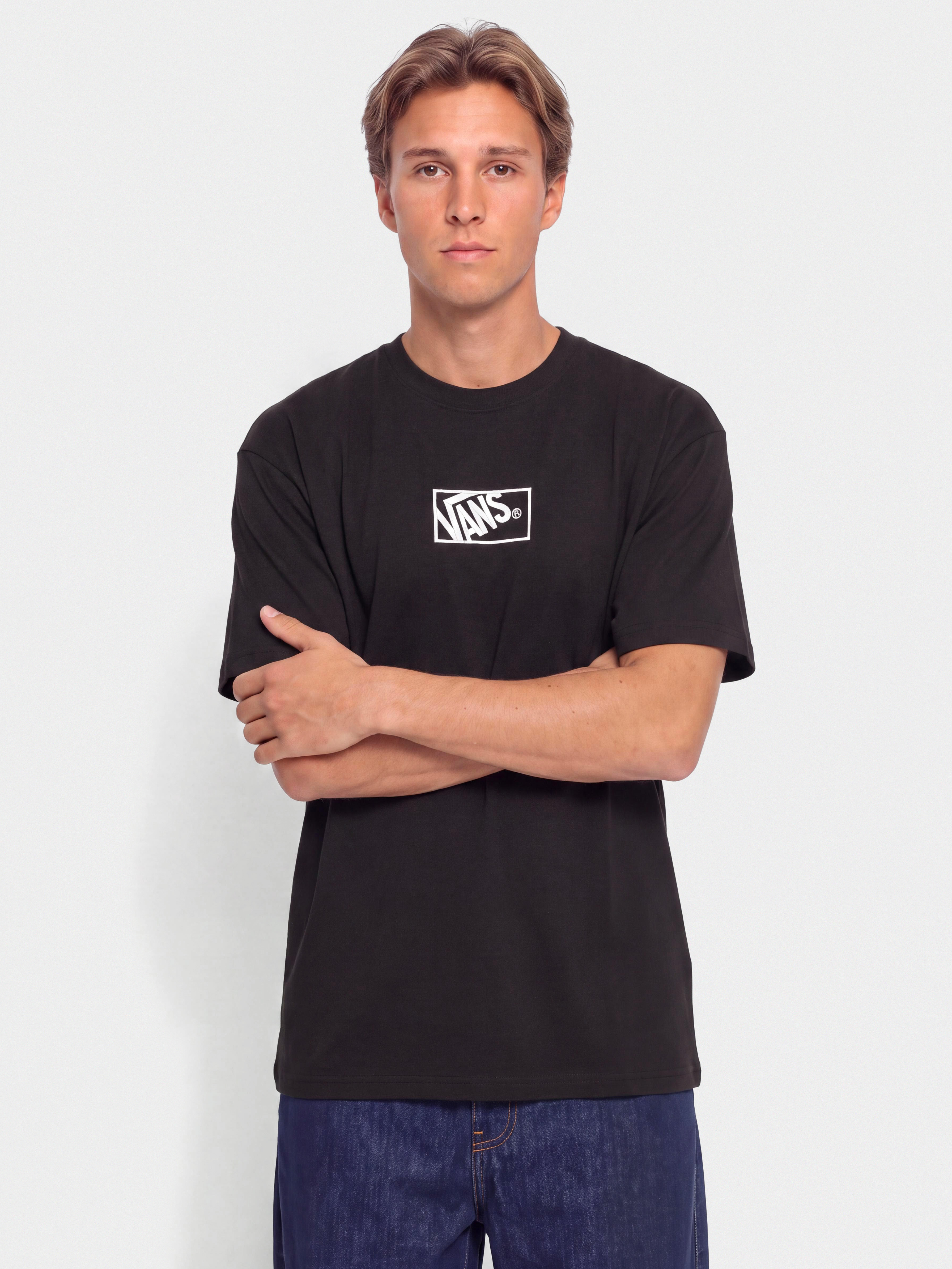 T-shirt Vans Blocked Box Loose (black)