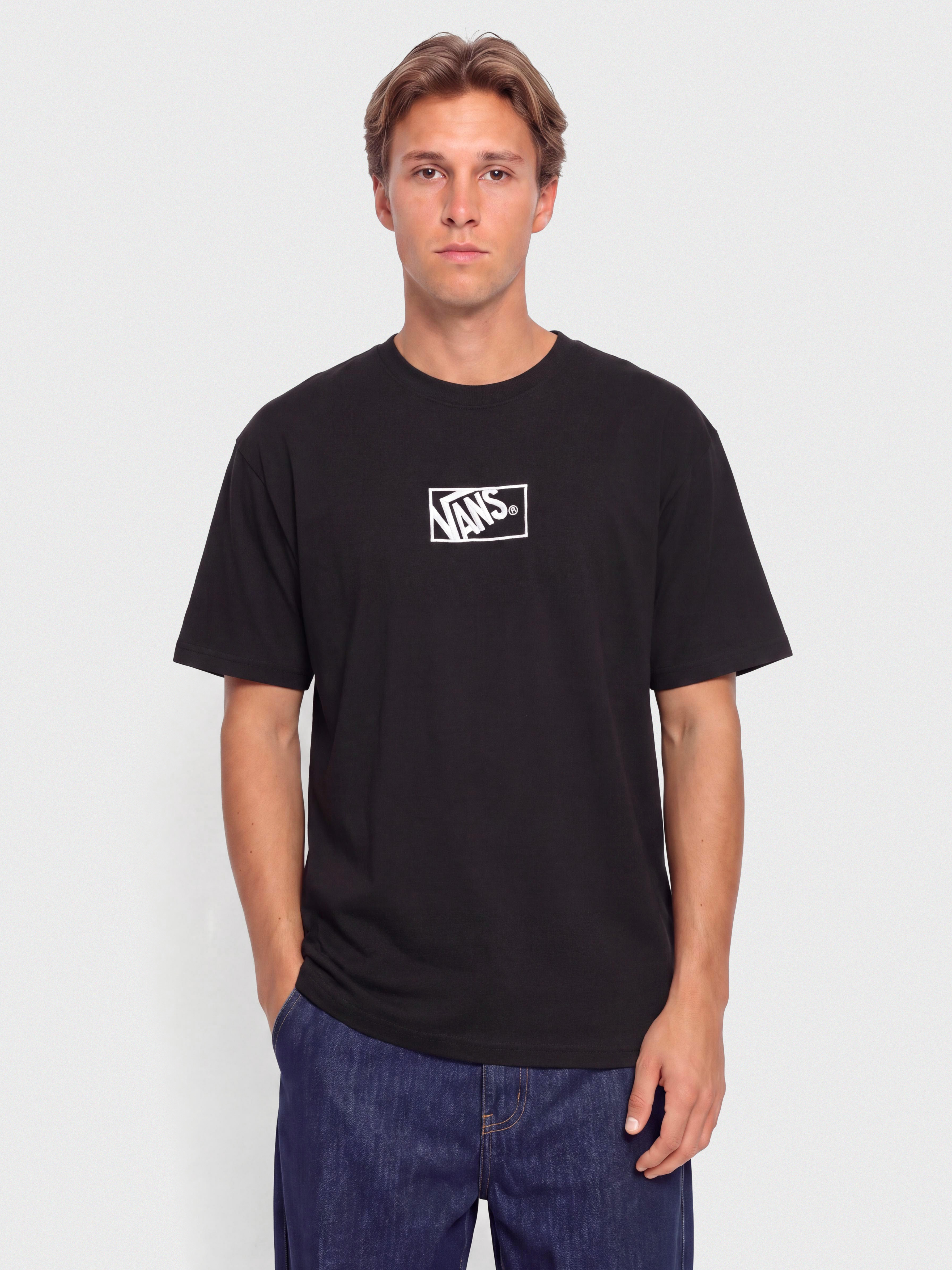 T-shirt Vans Blocked Box Loose (black)