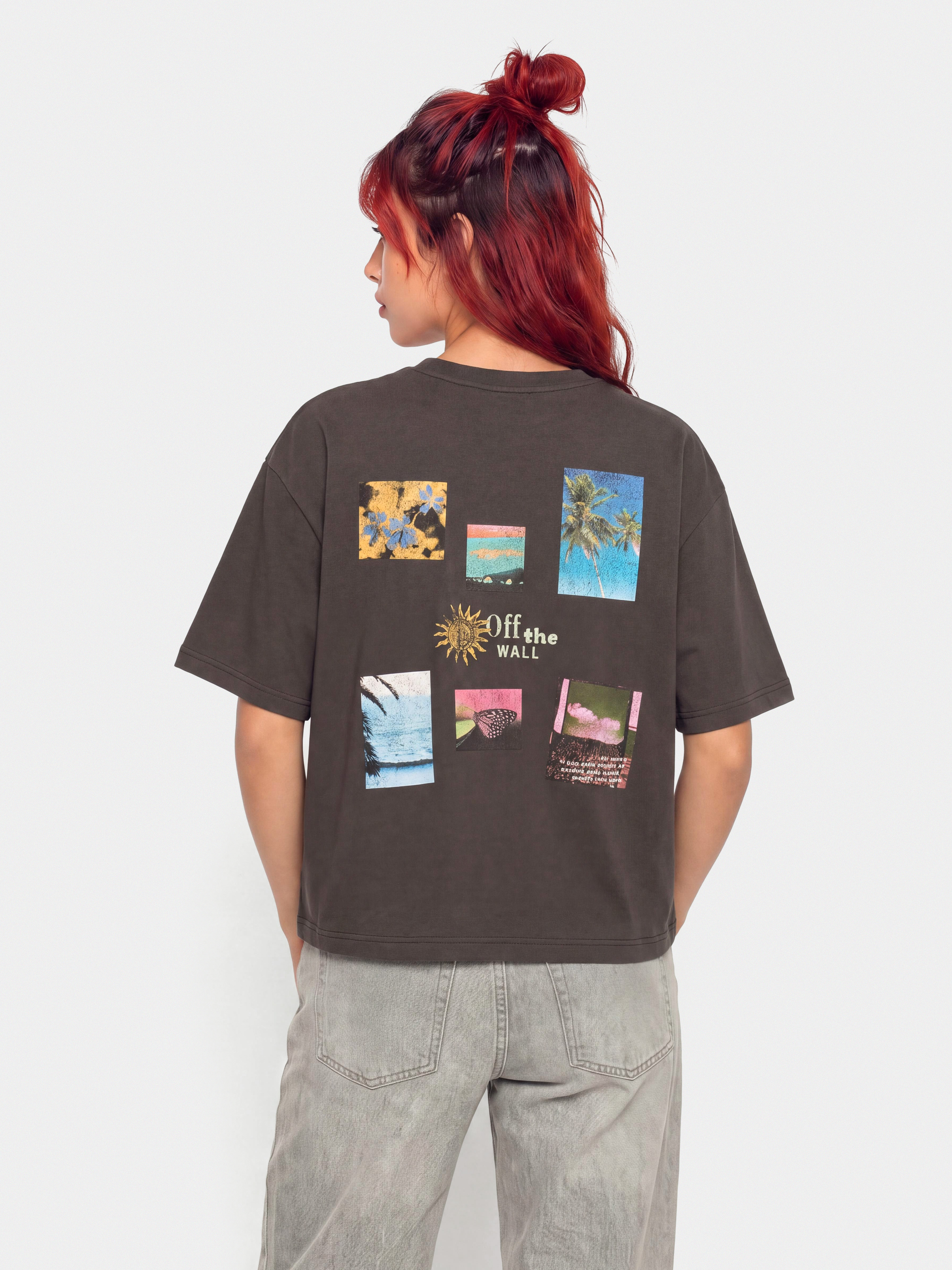 T-shirt Vans Dreams Spill Wmn (faded black)