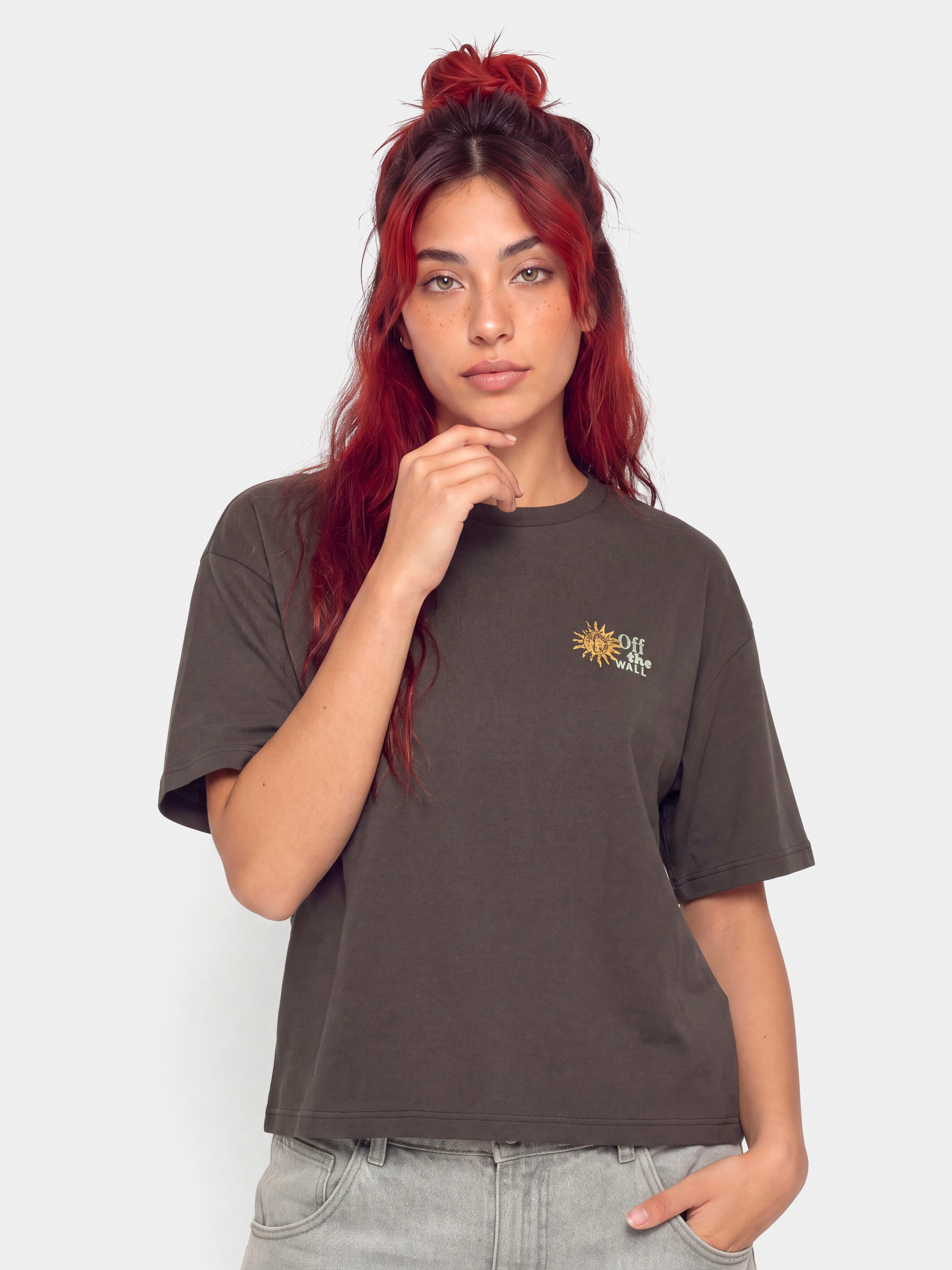 T-shirt Vans Dreams Spill Wmn (faded black)