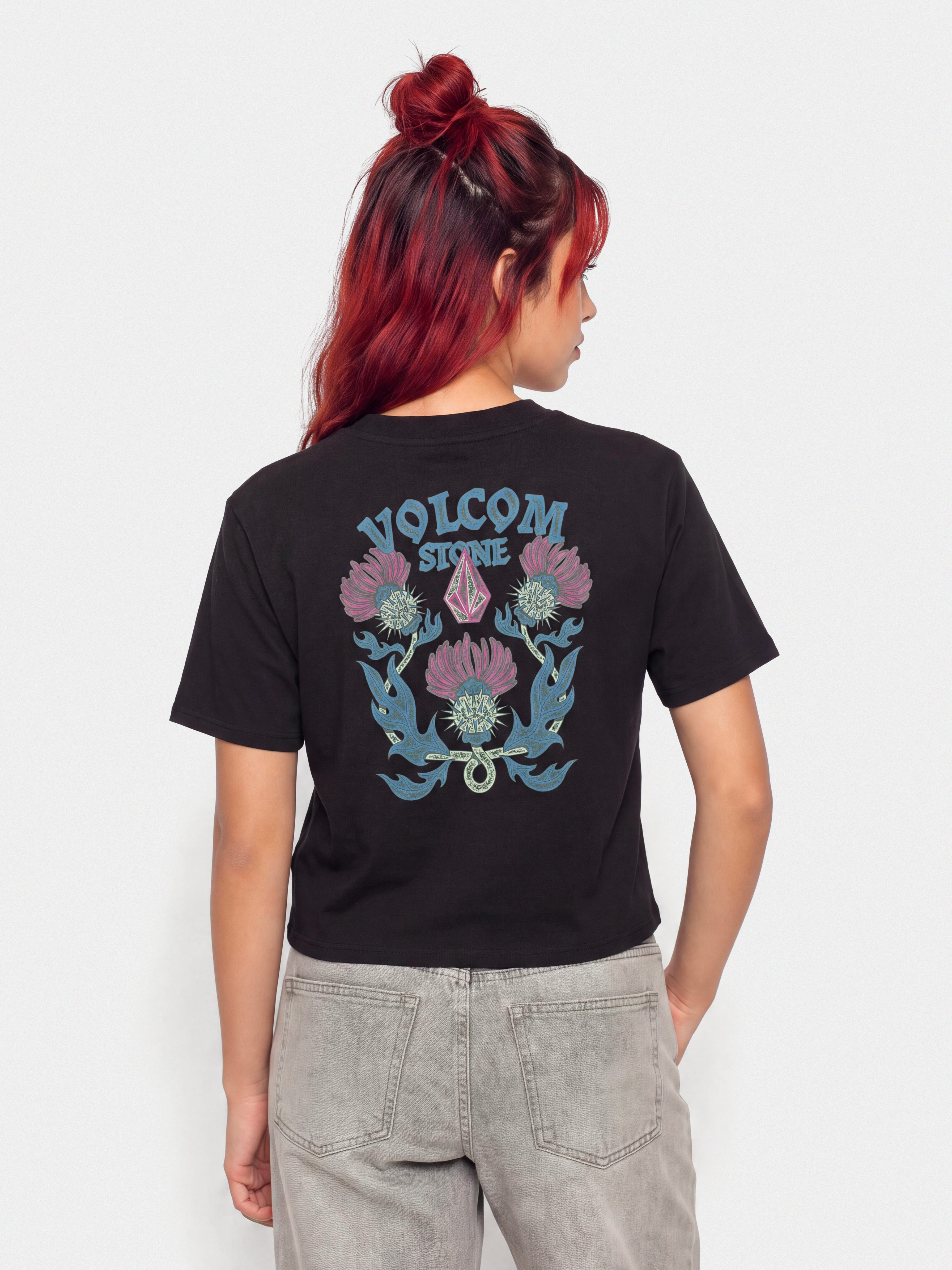 T-shirt Volcom Dial Crop Wmn