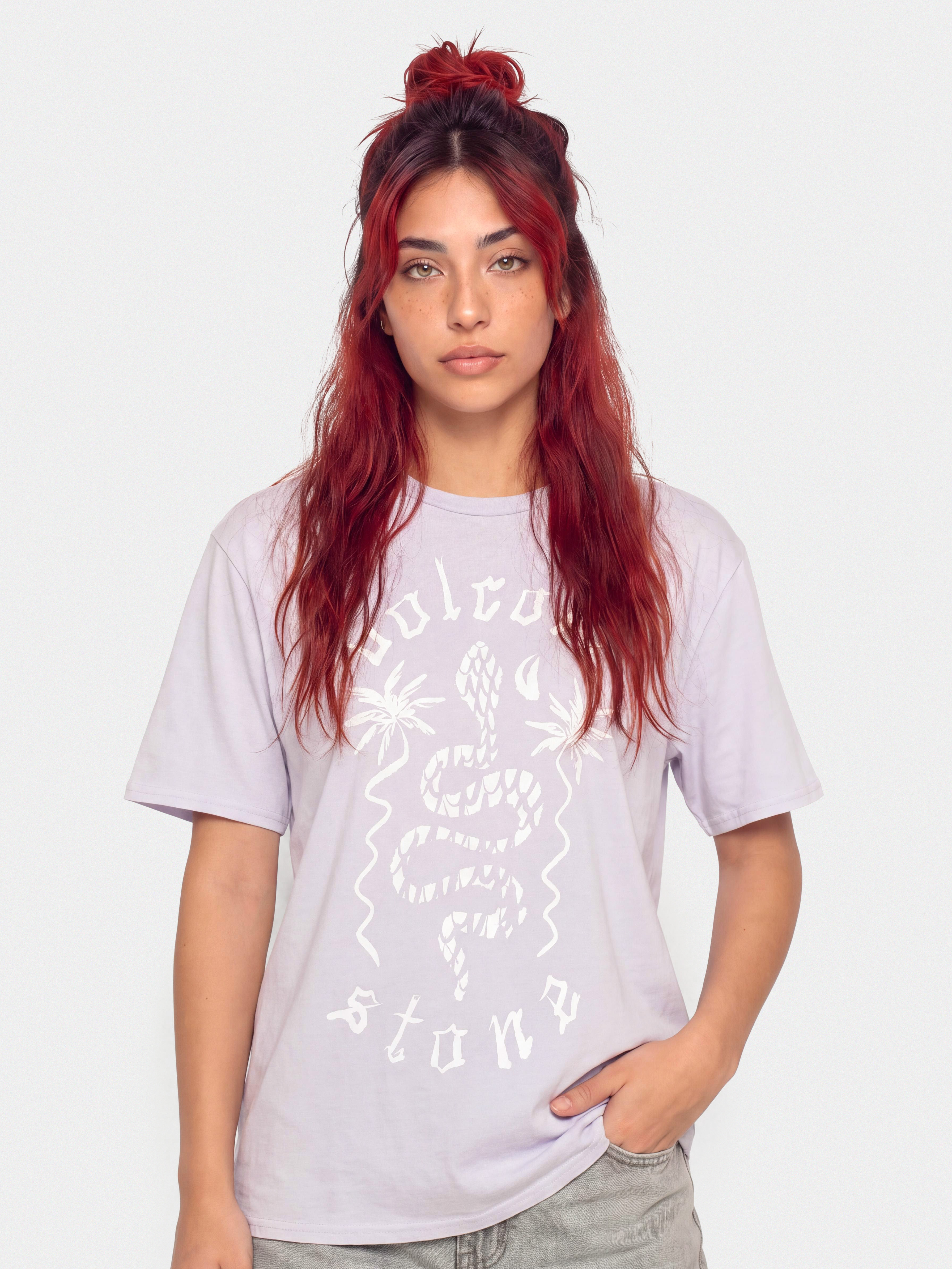 T-shirt Volcom Burnout Bf Wmn