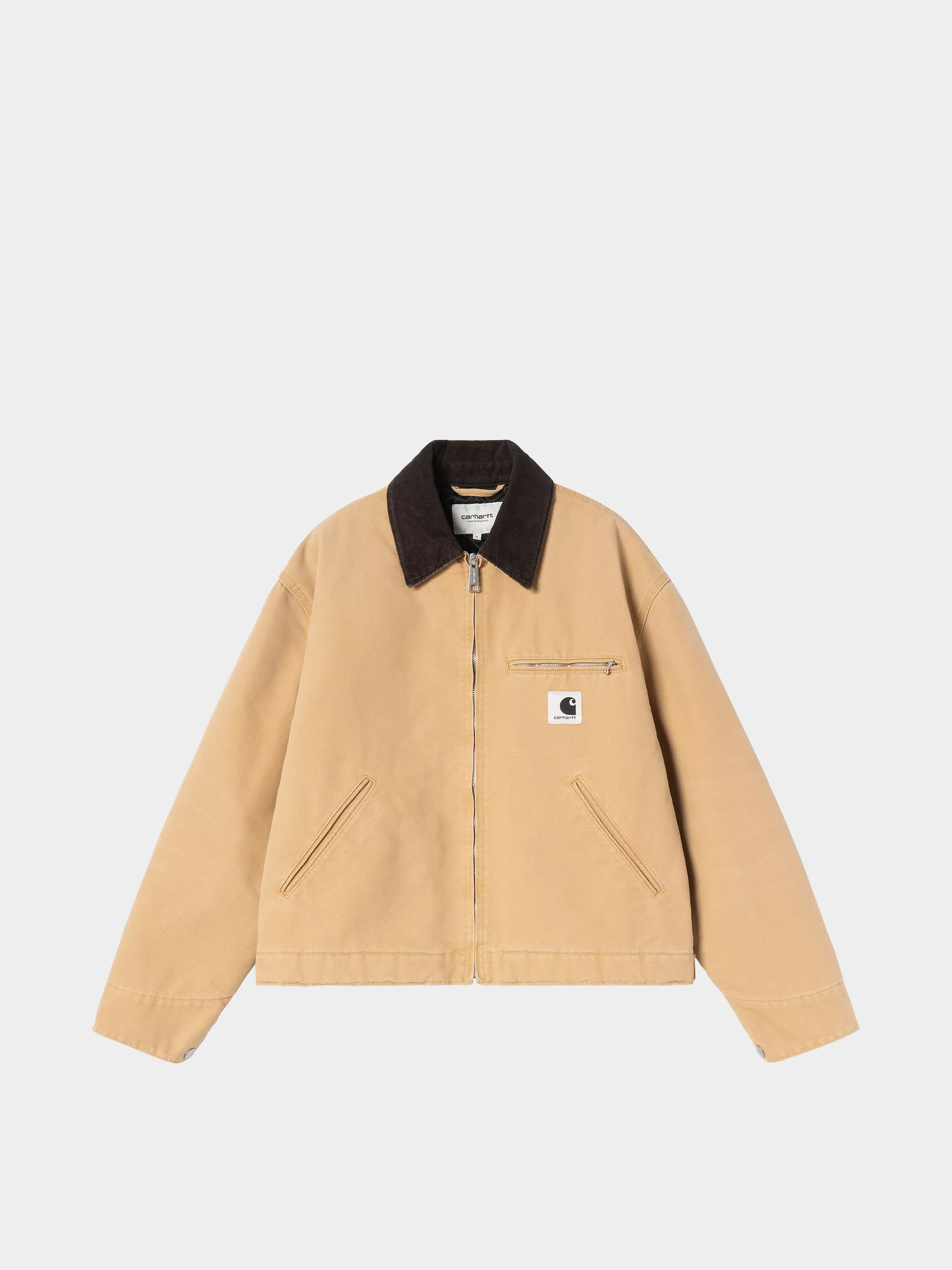 Kurtka Carhartt WIP OG Detroit Wmn (wip dusty h/tobacco/stone canvas)