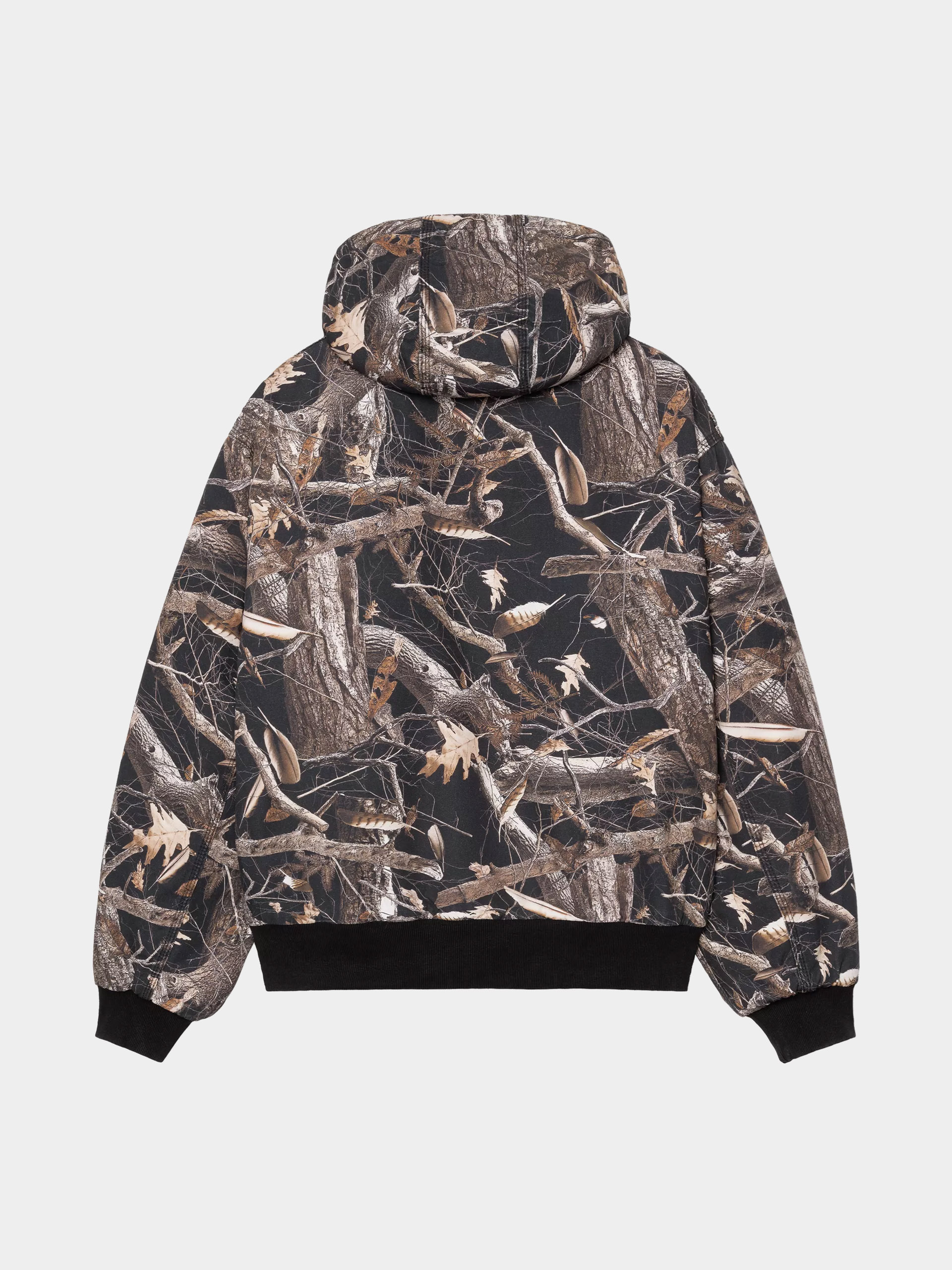 Kurtka Carhartt WIP OG Active (camo feather tree black/heavy stone wash)