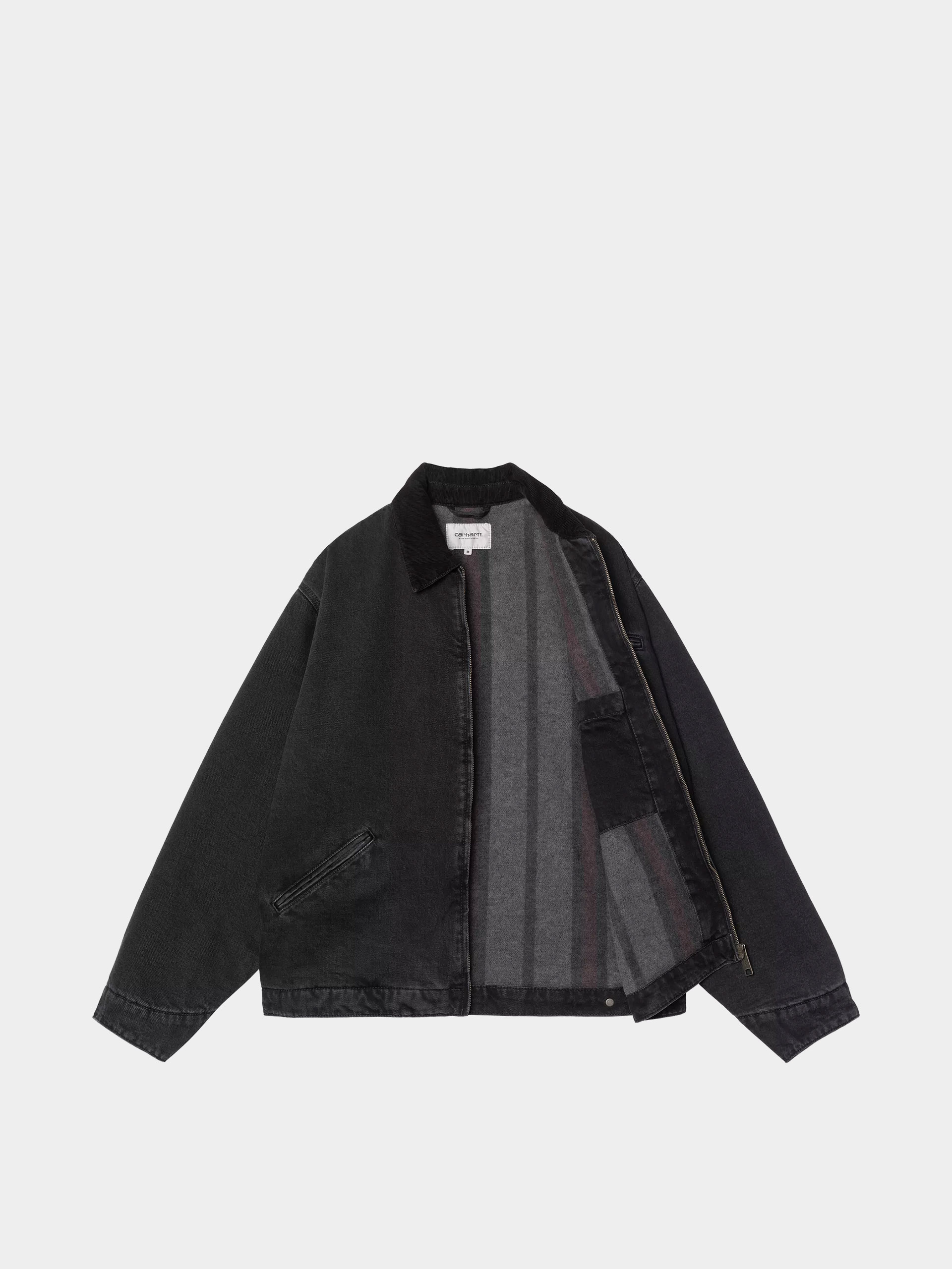 Kurtka Carhartt WIP OG Detroit (black/black/stone washed)