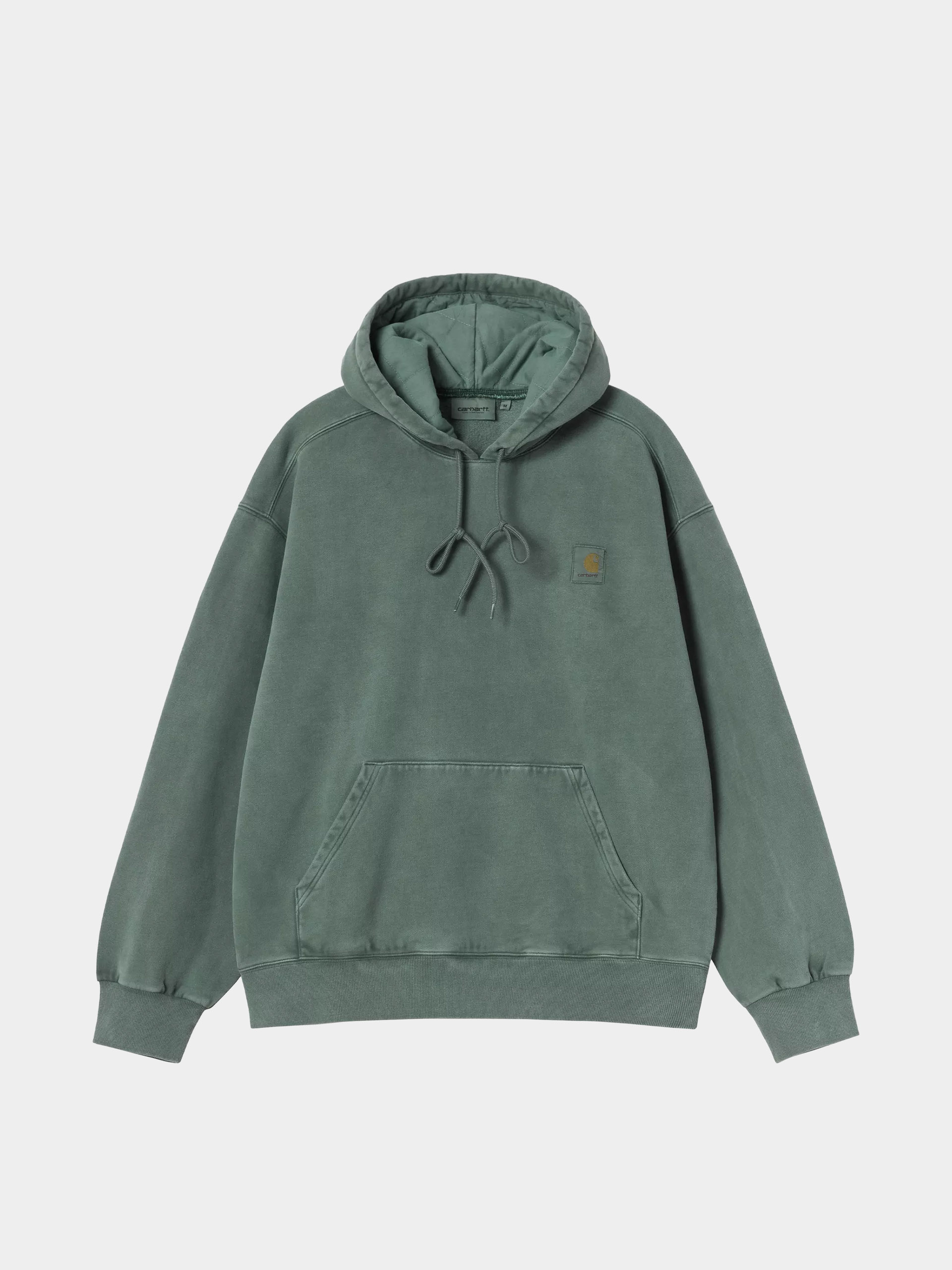 Bluza z kapturem Carhartt WIP Vista HD (dark scarab/garment dyed)